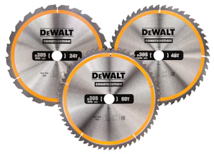 dewalt Cirkelsågklinga dewalt 305mm 3del