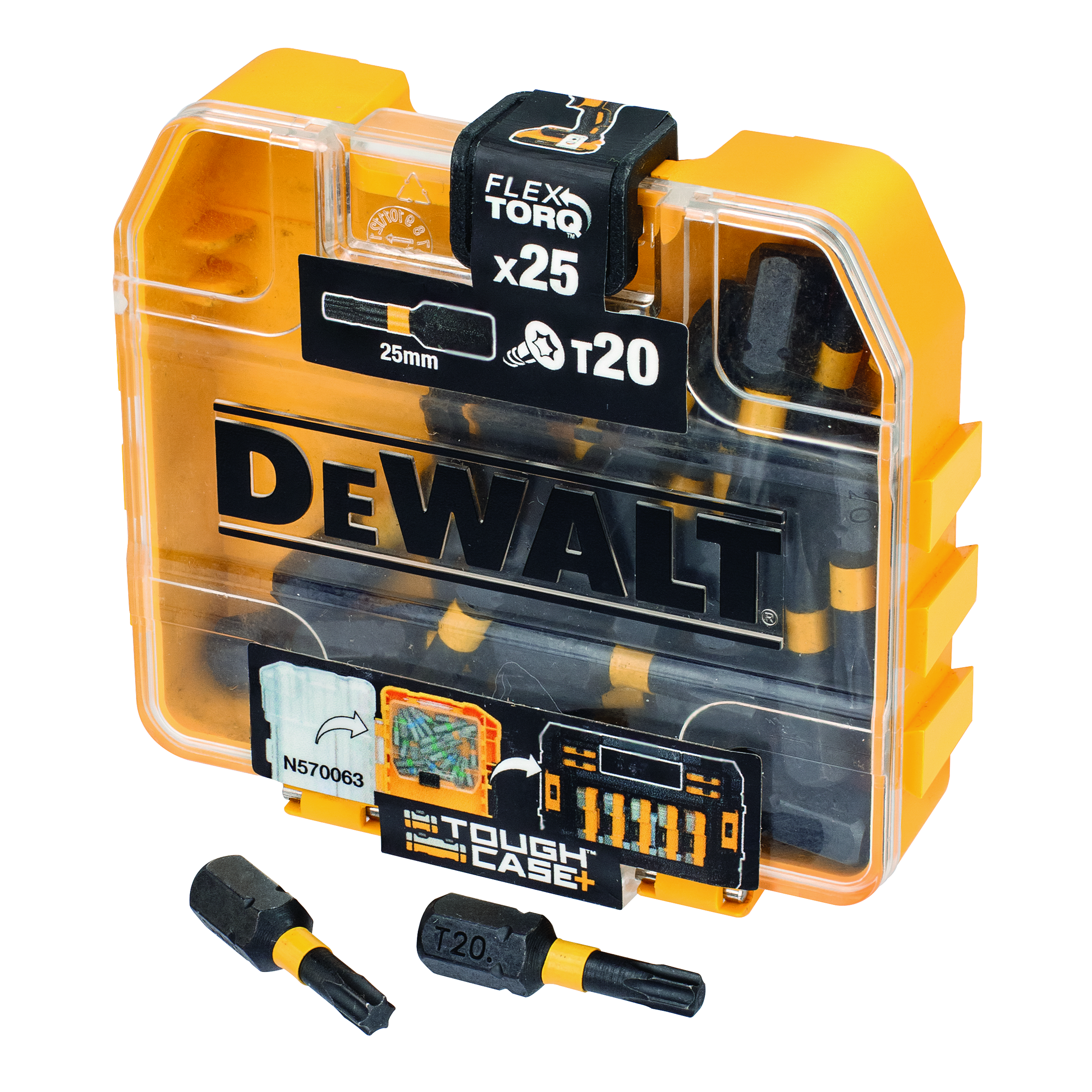 dewalt Ruuvauskärkisarja dewalt t20 25mm 21kpl