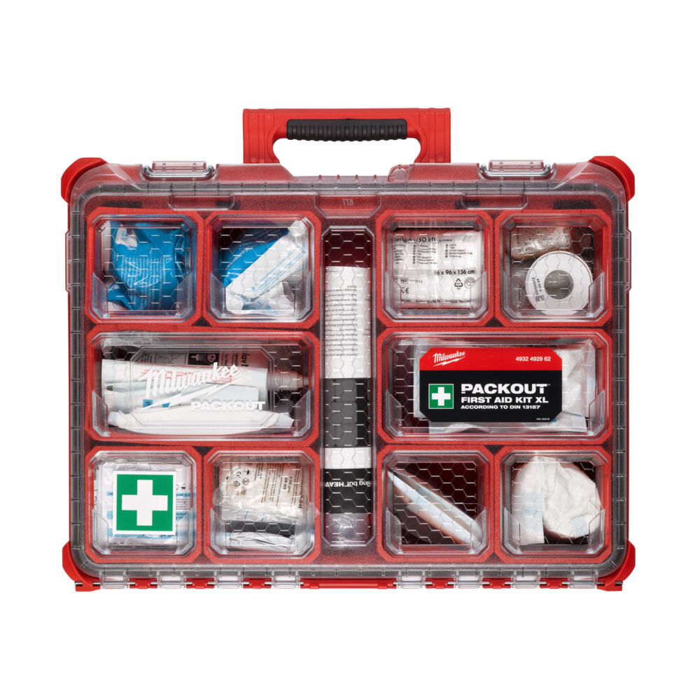 FIRST AID KIT MILWAUKEE PACKOUT XL