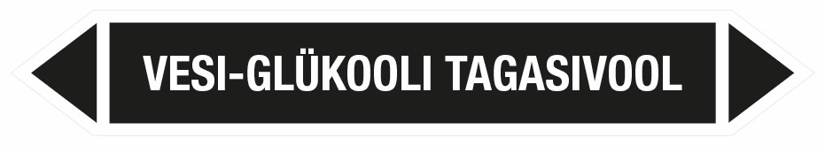 KLEEBIS VESI-GLÜKOOLI TAGASIVOOL 16tk