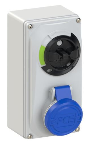 POWER SOCKET-OUTLET 16A3P 6H230V IP44/IP54 INTERL
