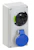 onnline Power socket-outlet 16a3p 6h230v ip44/ip54 interl