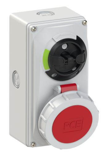 POWER SOCKET-OUTLET 32A5P 6H400V IP66/IP67 INTERL