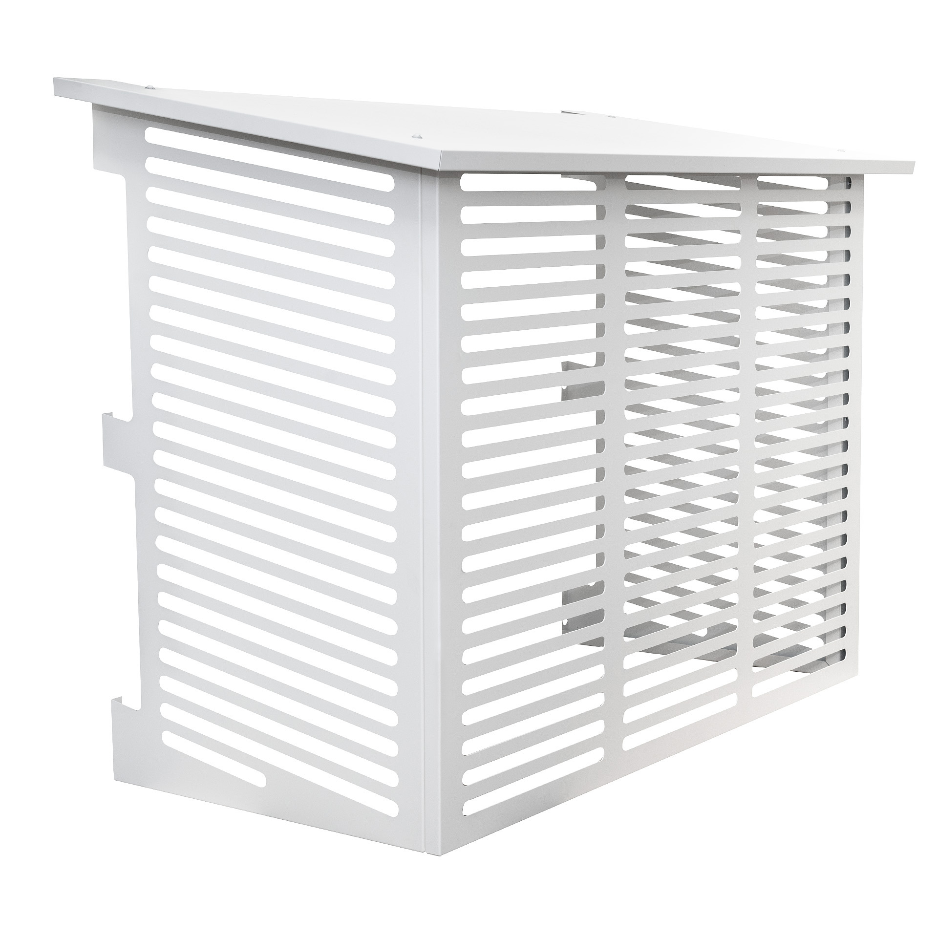 kiilax Skydd för uteenhet kiilax medium 1400x1000 ral9010