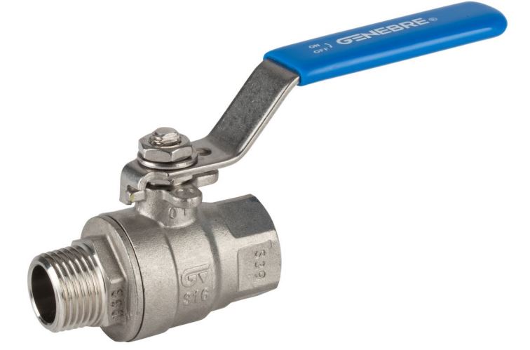 KUULVENTIIL AISI316 2-OSA 1/2" S/V BSP PN63