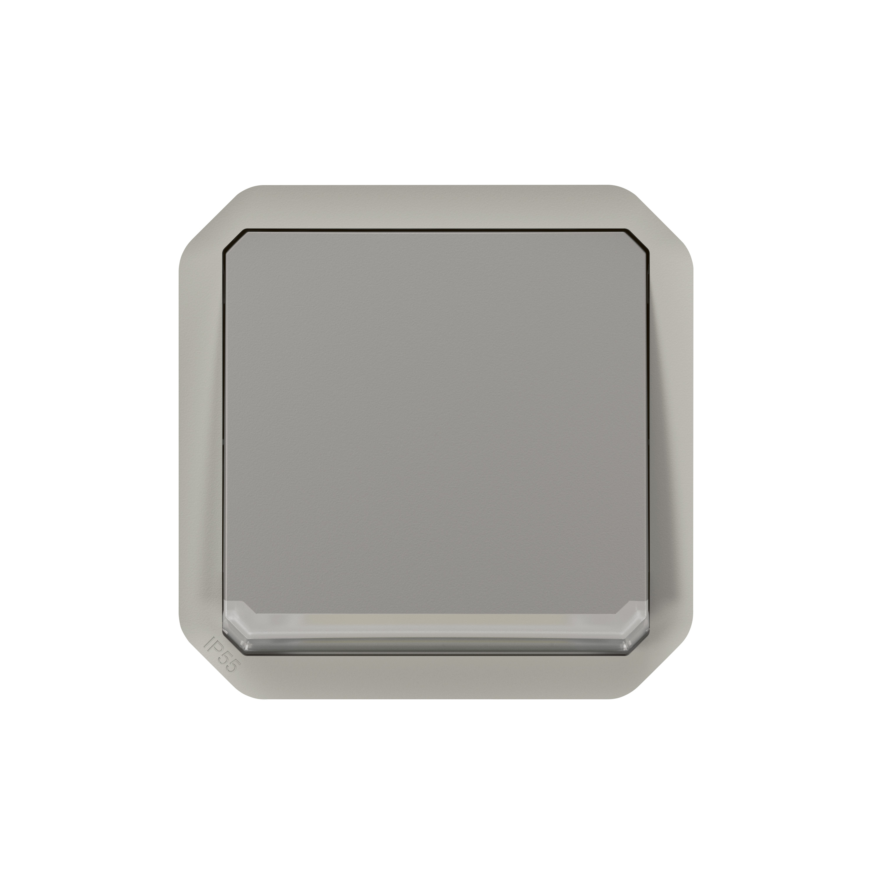 legrand Avbrytare plexo 1g-2w sw 10ax locat grey mech
