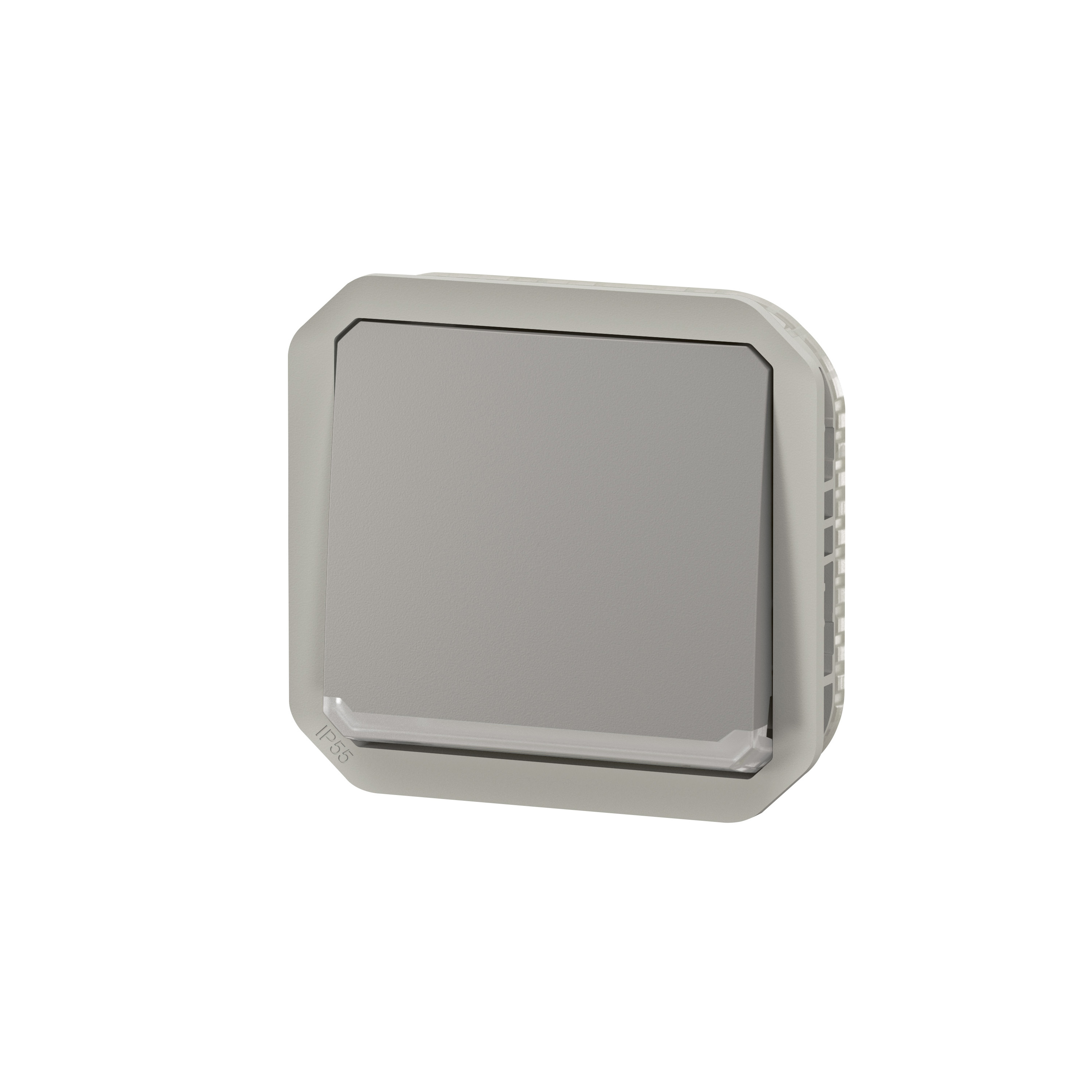 legrand Avbrytare plexo 1g-2w sw 10ax locat grey mech