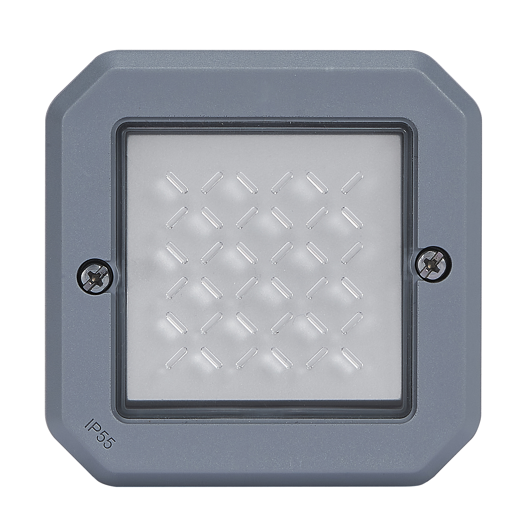 legrand Avbrytare plexo 1g-2w sw 16ax grey mech