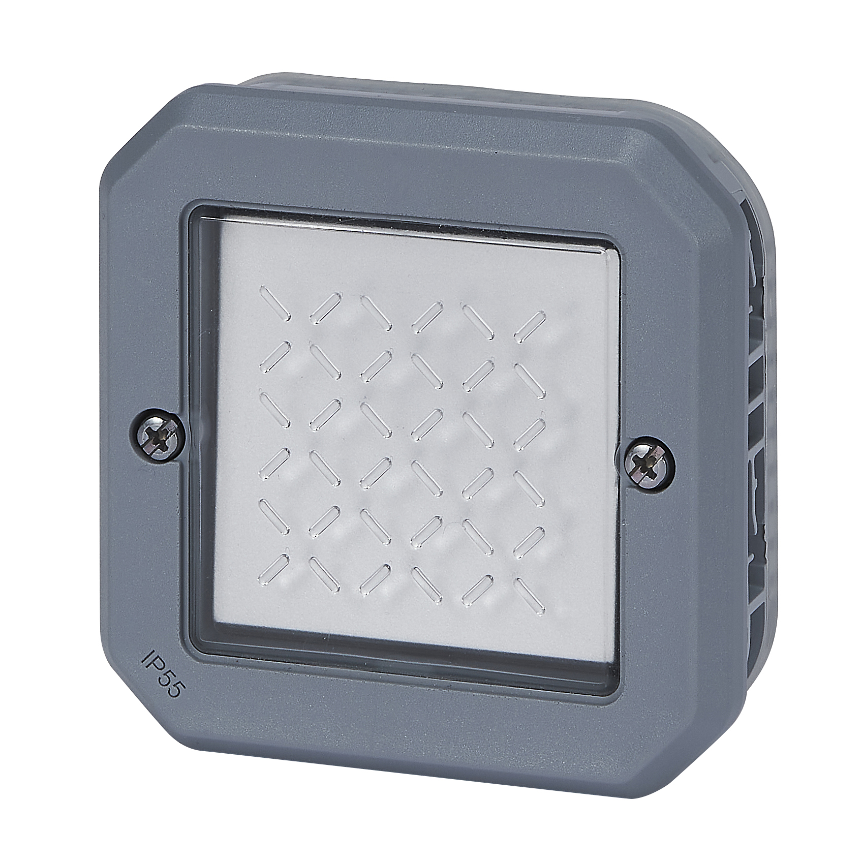 legrand Avbrytare plexo 1g-2w sw 16ax grey mech