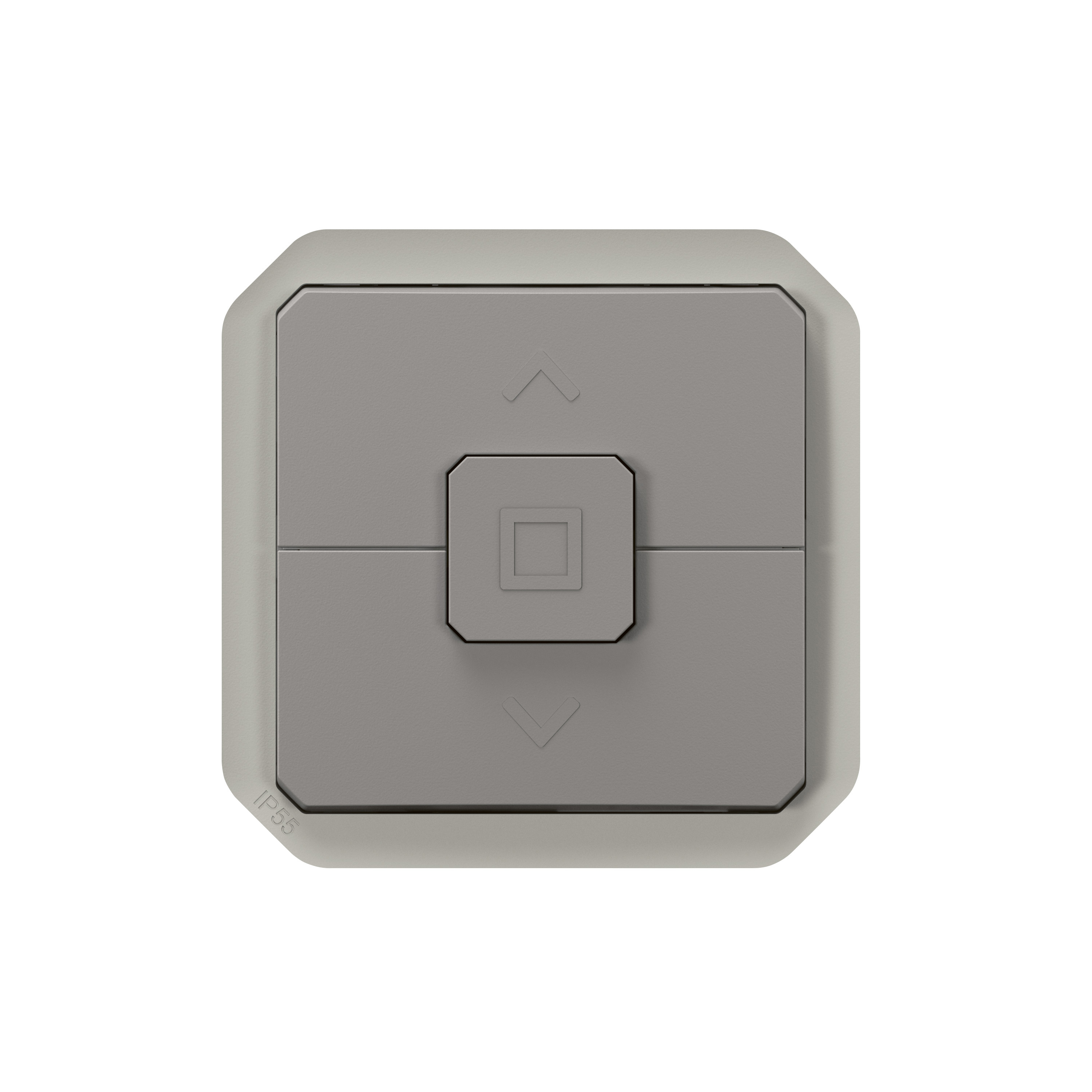 legrand Avbrytare plexo 2g-1w sw roller blin grey mech