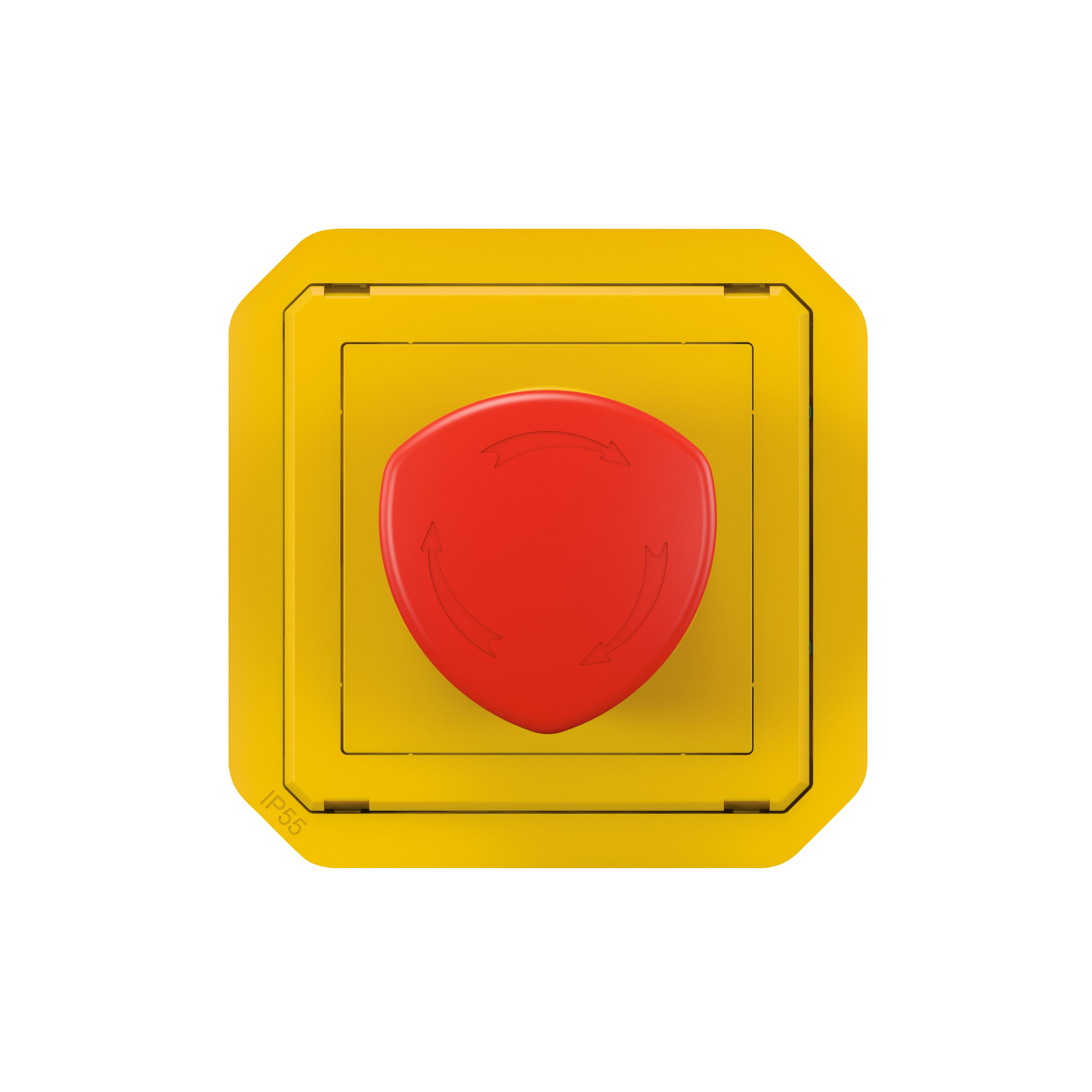 legrand Push-button plexo emergency push turn mech