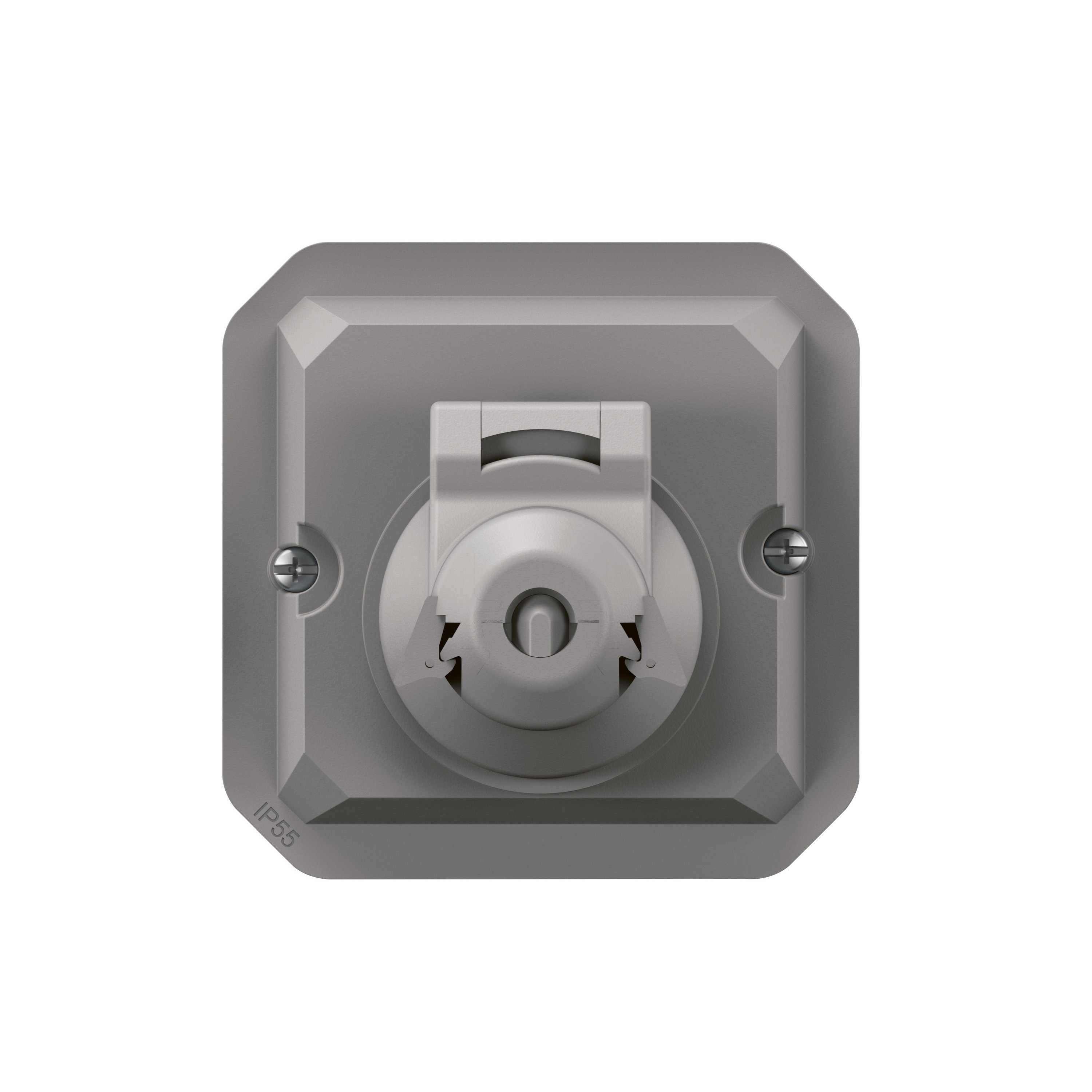 legrand Centre plate plexo rj adapter ip44 plug in grey