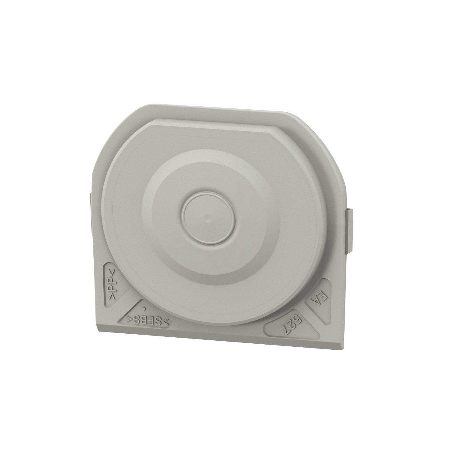 legrand Tryckknapp plexo membrane gland 1e grey
