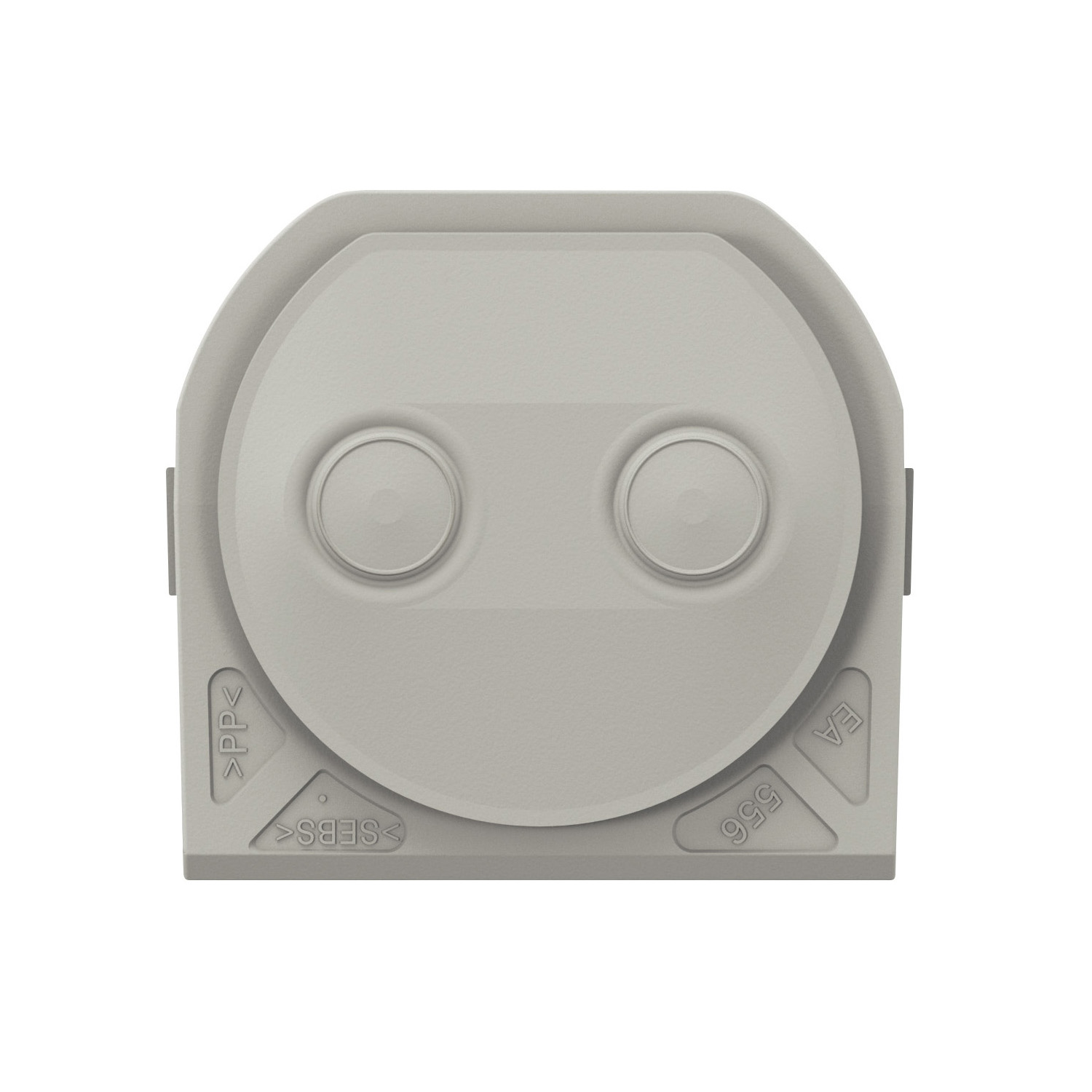 legrand Tryckknapp plexo membrane gland 2e grey