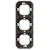 legrand Täckbricka plexo support frame 3g h/v anth