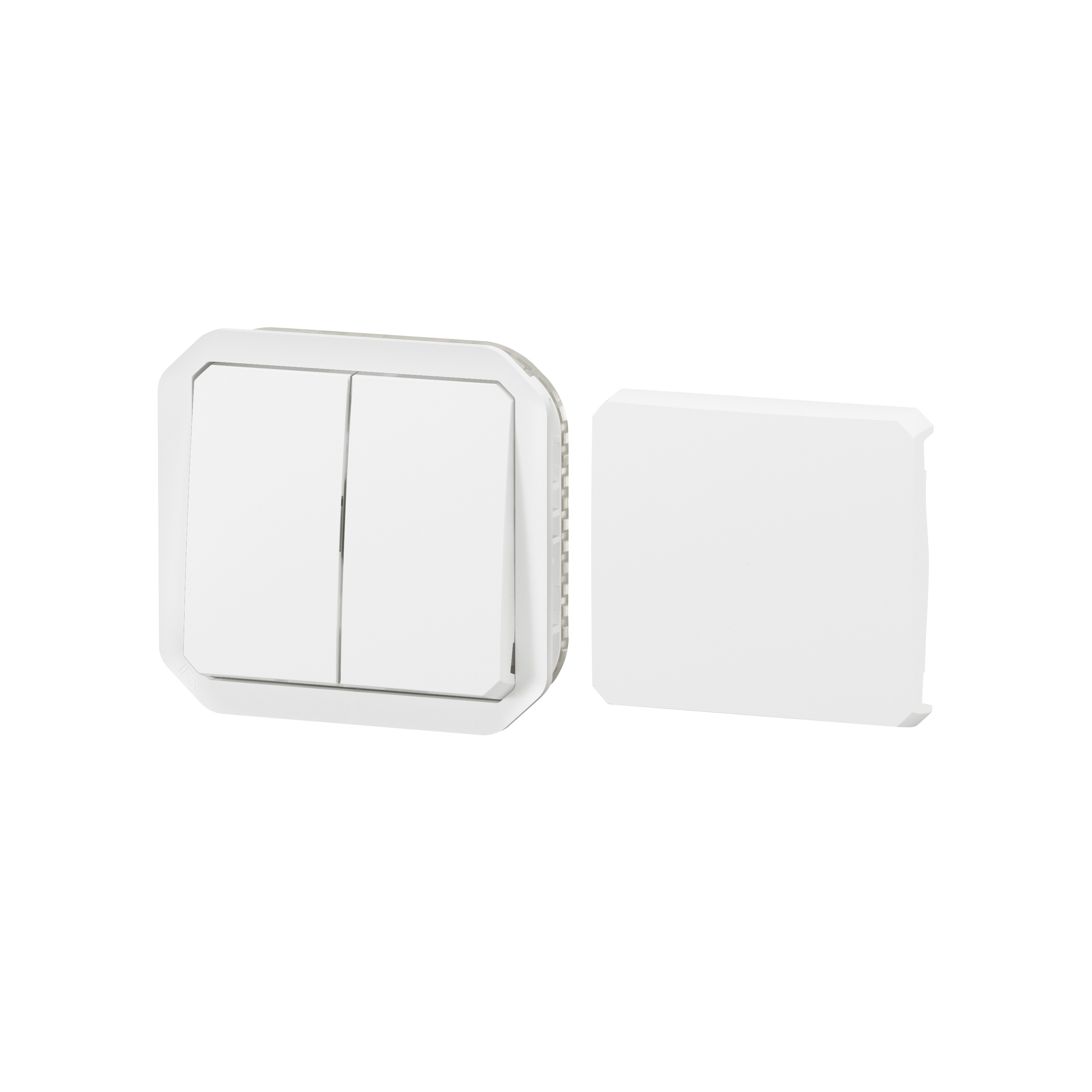 legrand Pārslēdža mehānisms 2-polu universāls plexo ip55 balts