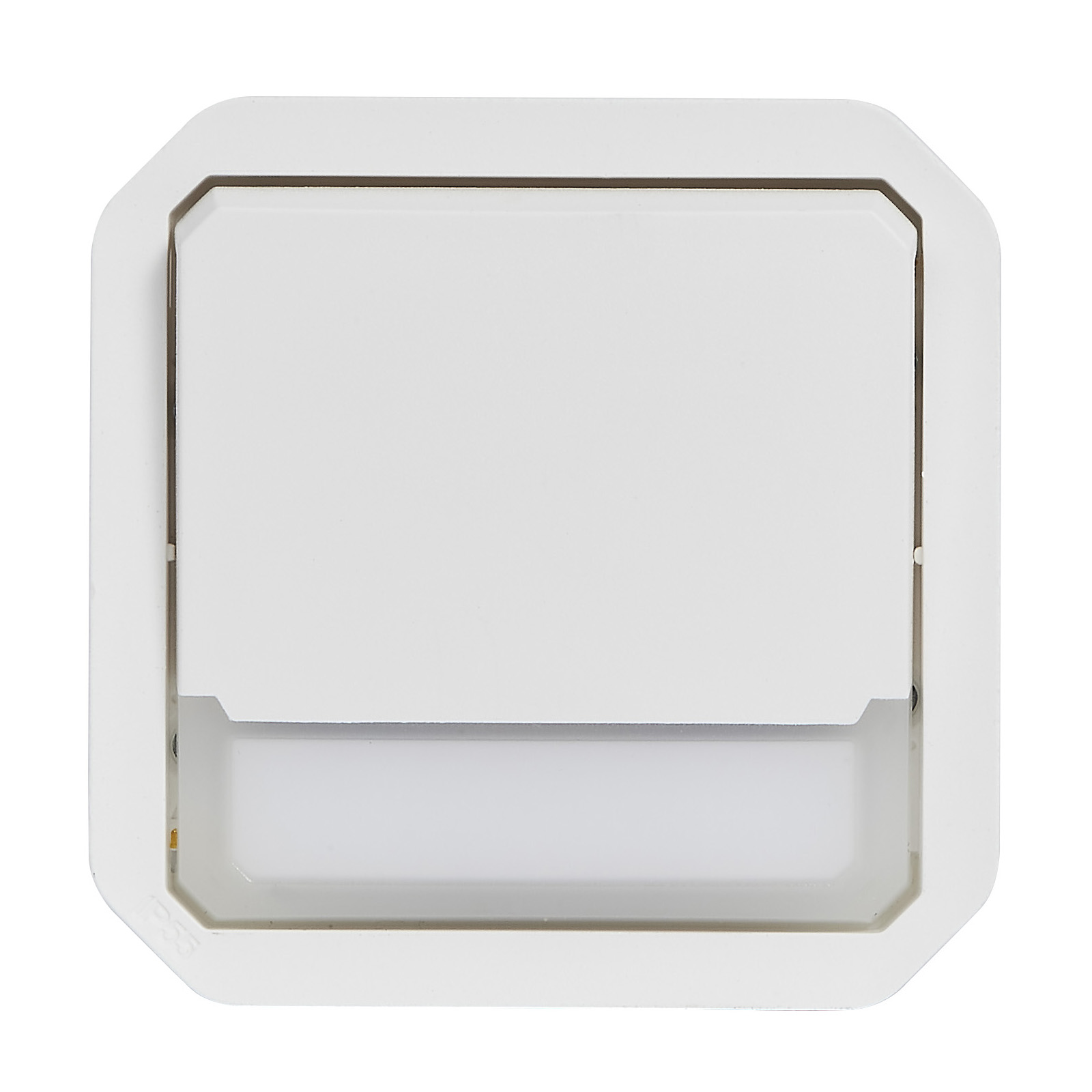 legrand Painike plexo 6 10a hakv 12v m ip55 up valko
