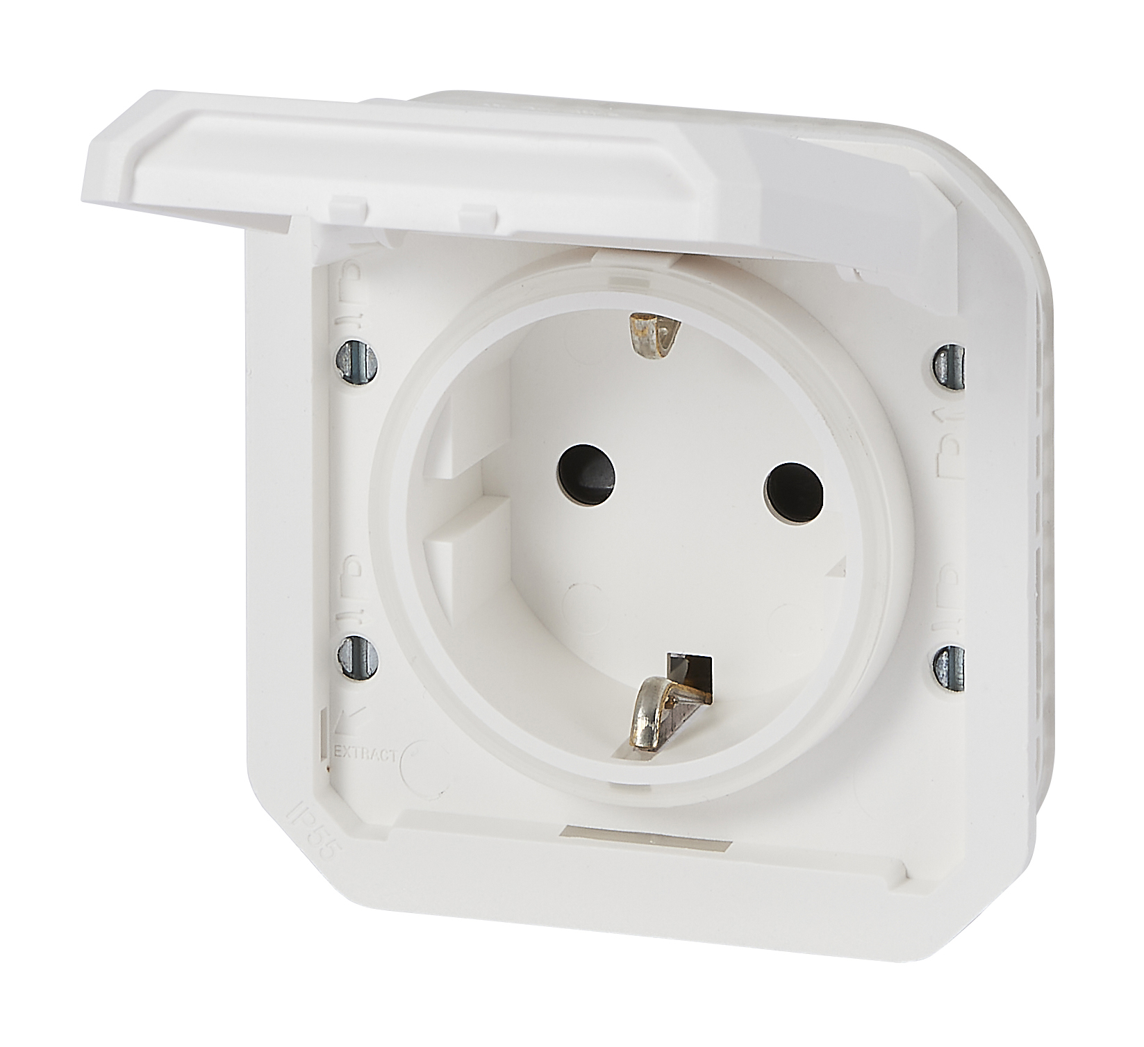legrand Pistorasia plexo 1-osainen ip55 rl uppo valkoin