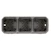 legrand Surface mount enclos plexo 3g box hor/vert grey