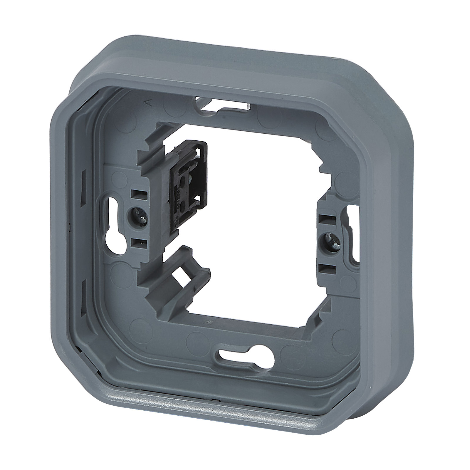 legrand Täckbricka plexo support frame w/claw 1g grey