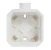 legrand Surface mount enclos plexo 1g box cable gland 1e iso20 wh