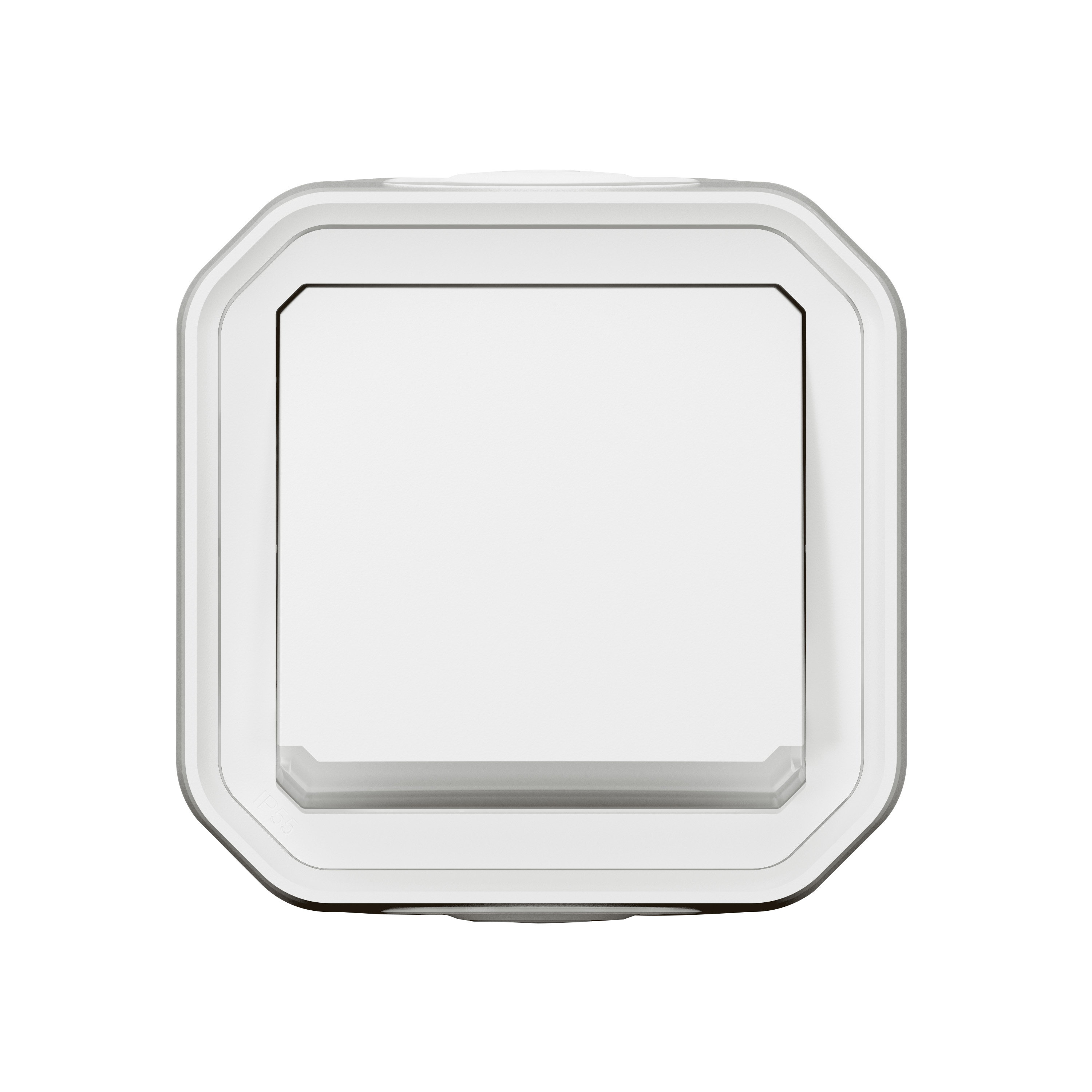 legrand Painike plexo 1 10a ip55 hakuvalo pinta valk