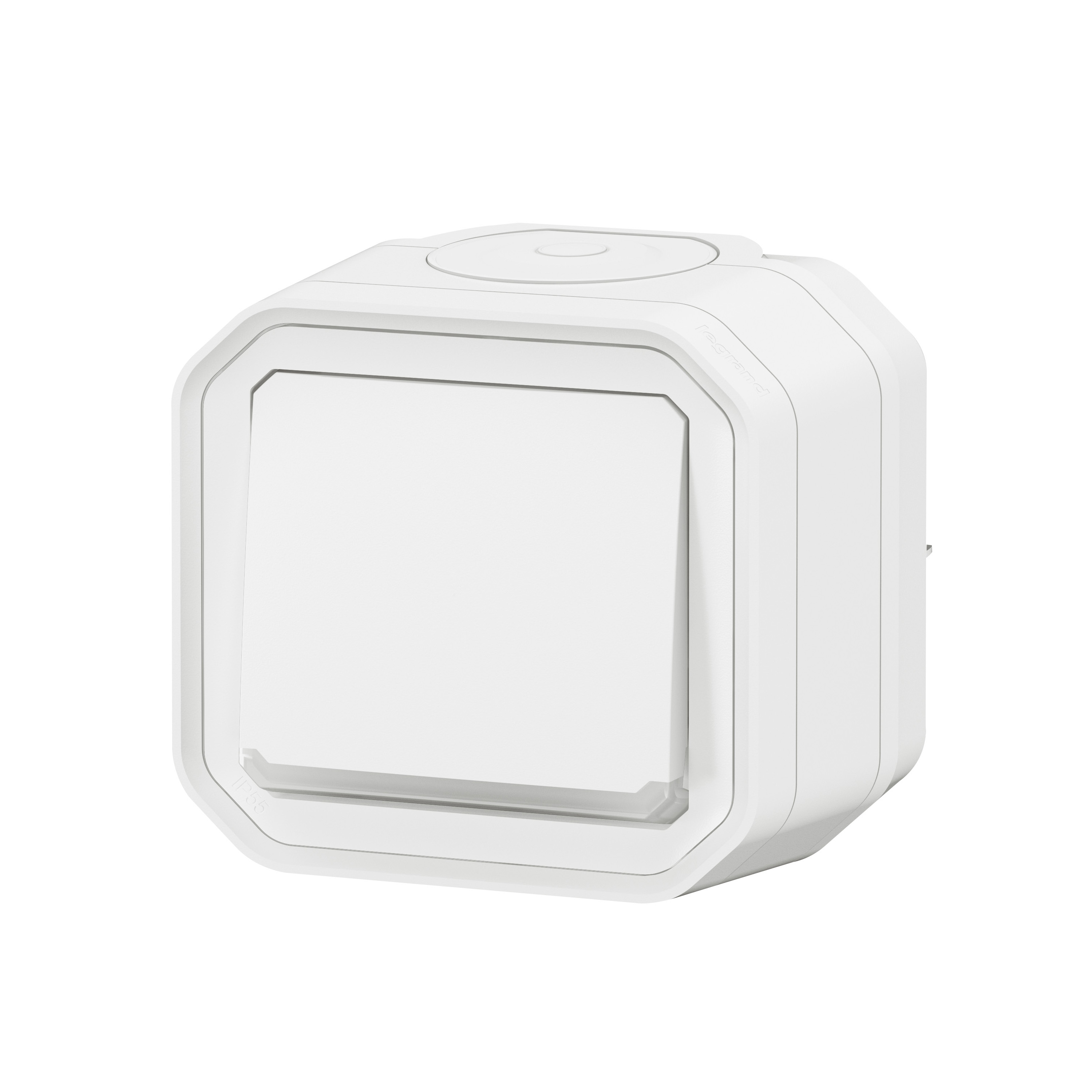 legrand Painike plexo 1 10a ip55 hakuvalo pinta valk
