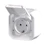 legrand Tryckknapp plexo germ skt auto white surface