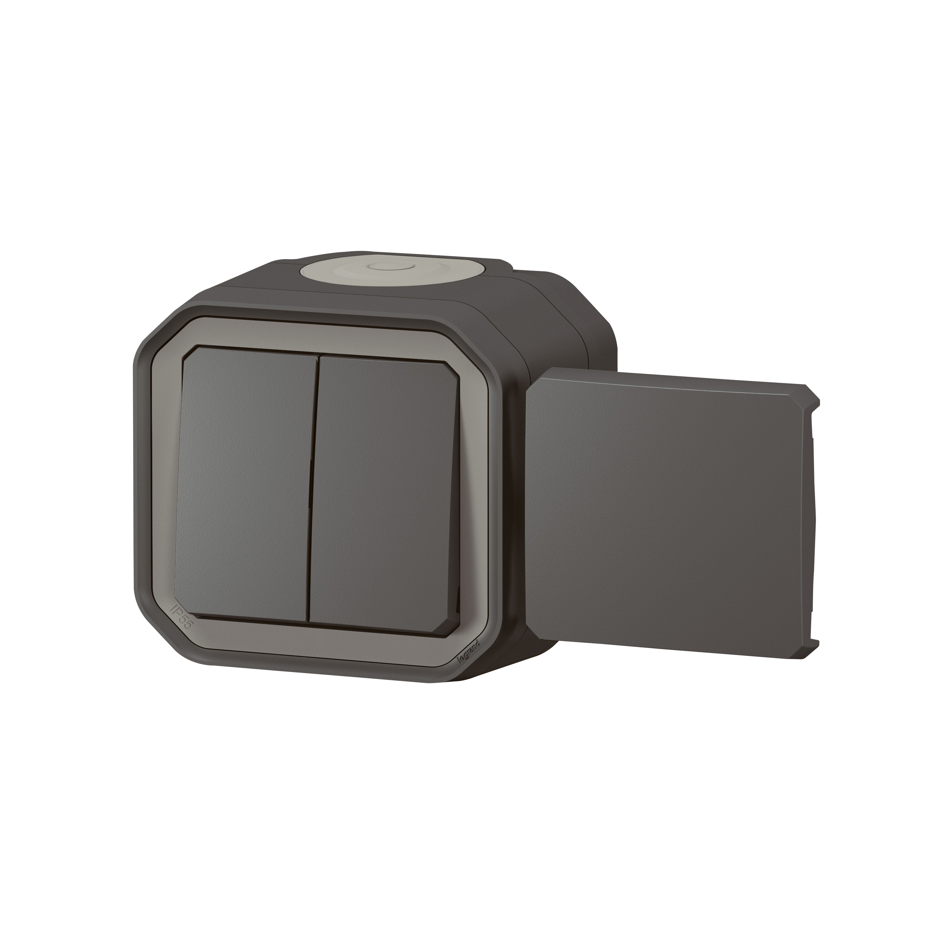 legrand Pārslēdzis v/a universāls plexo ip55 antracīta