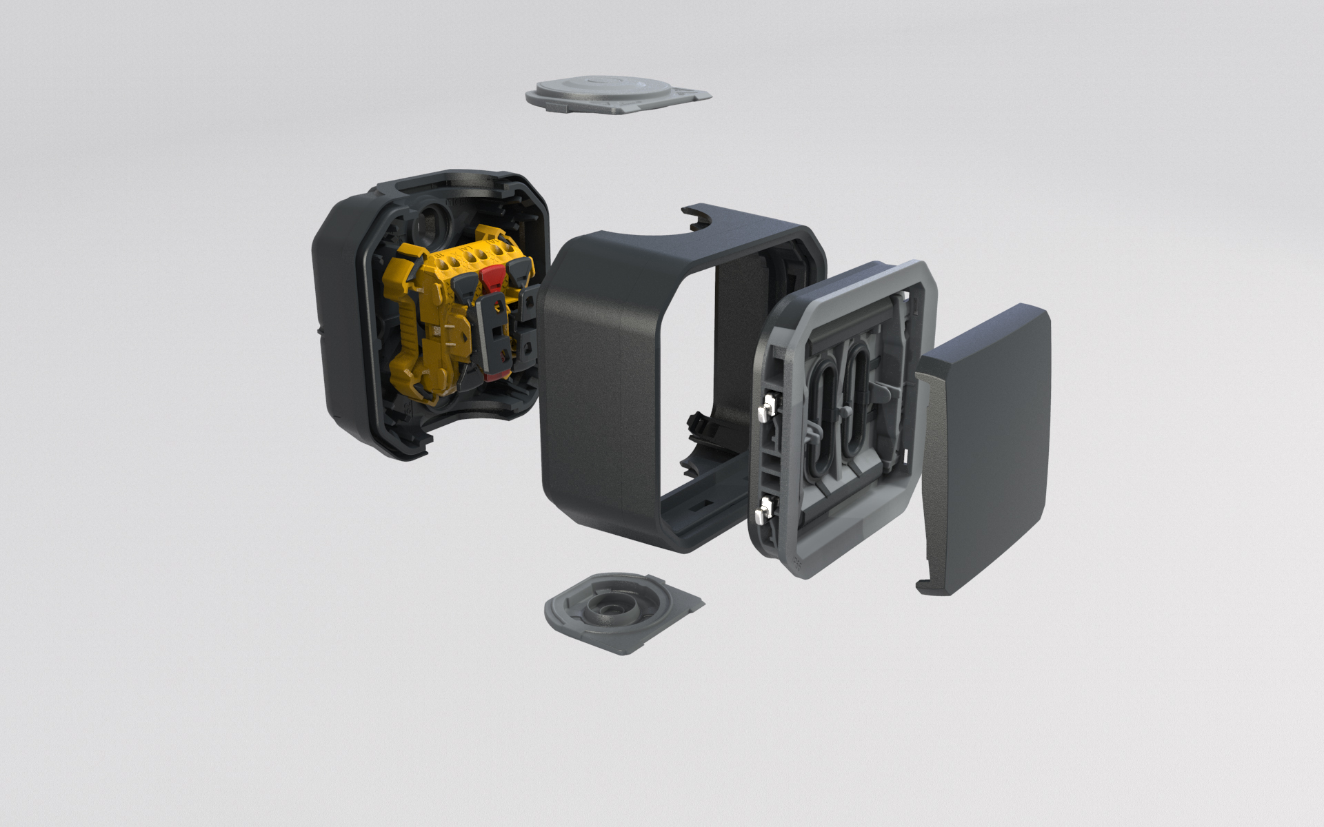 legrand Plexo pindpaigalduskarp 1-le seadmele ip55 antr.