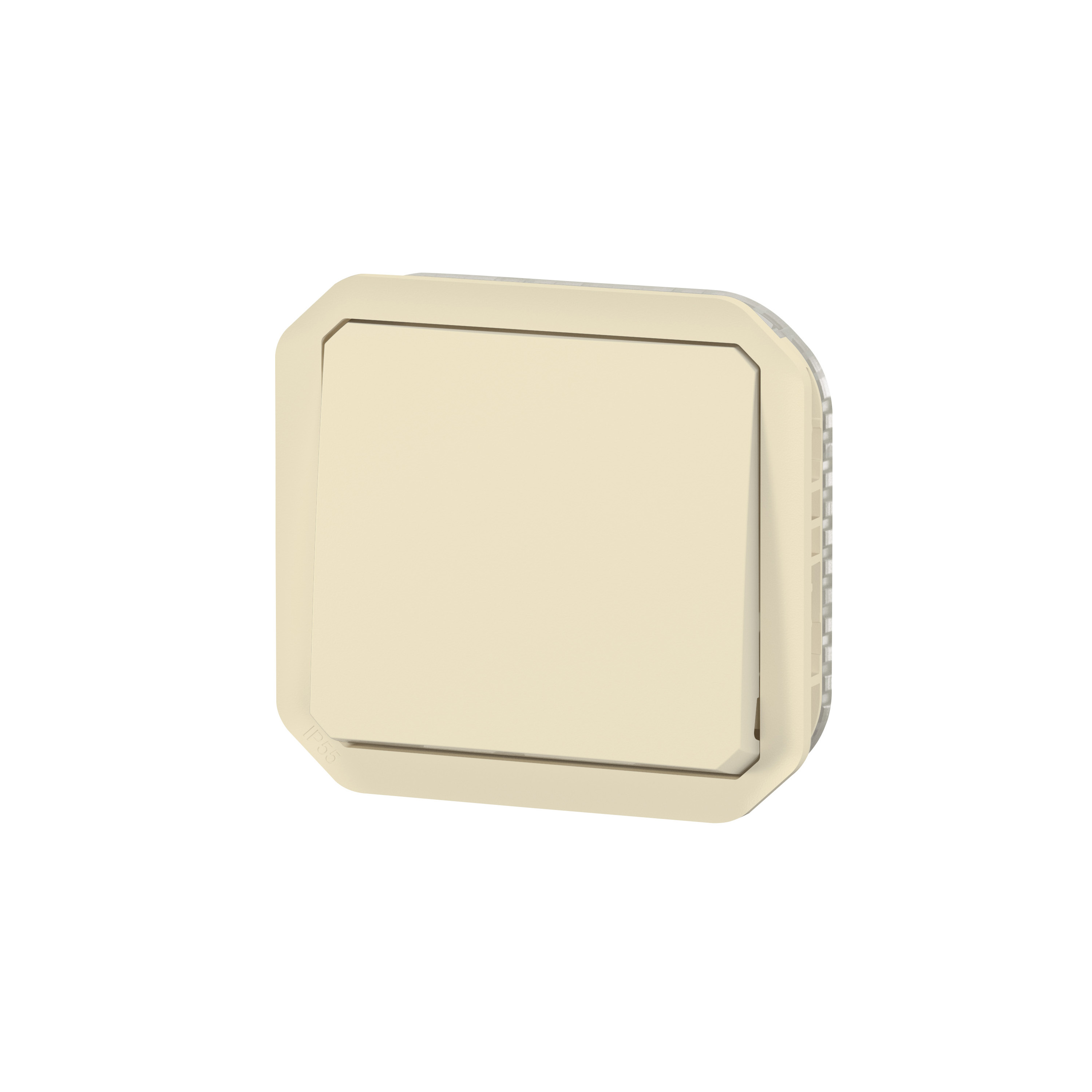 legrand Avbrytare plexo 1g-2w sw 10ax beige mech