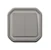 legrand Switch plexo 2g-2w sw/push 10ax grey flush