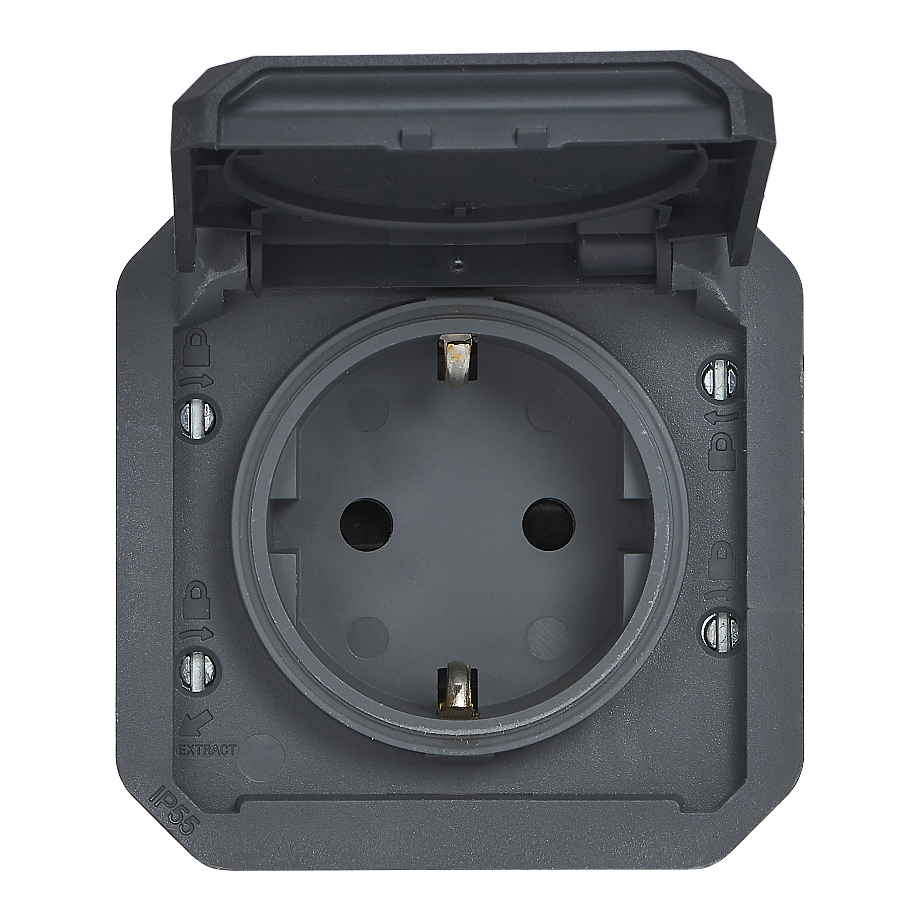 legrand Pistorasia plexo 1-os ip55 rl uppo antrasiitti