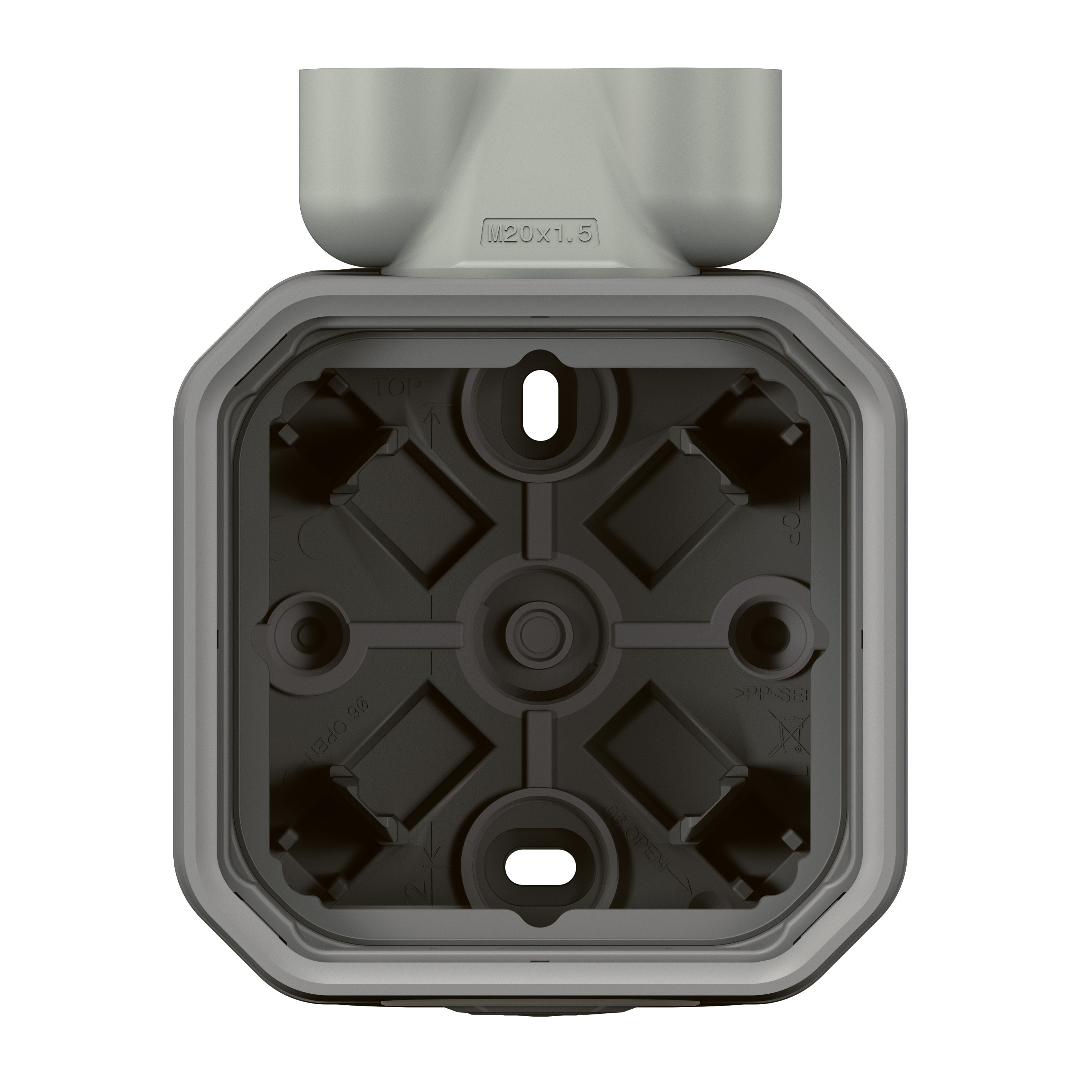 legrand Ytkapsling plexo 1g box cable gland 2e iso20 gr