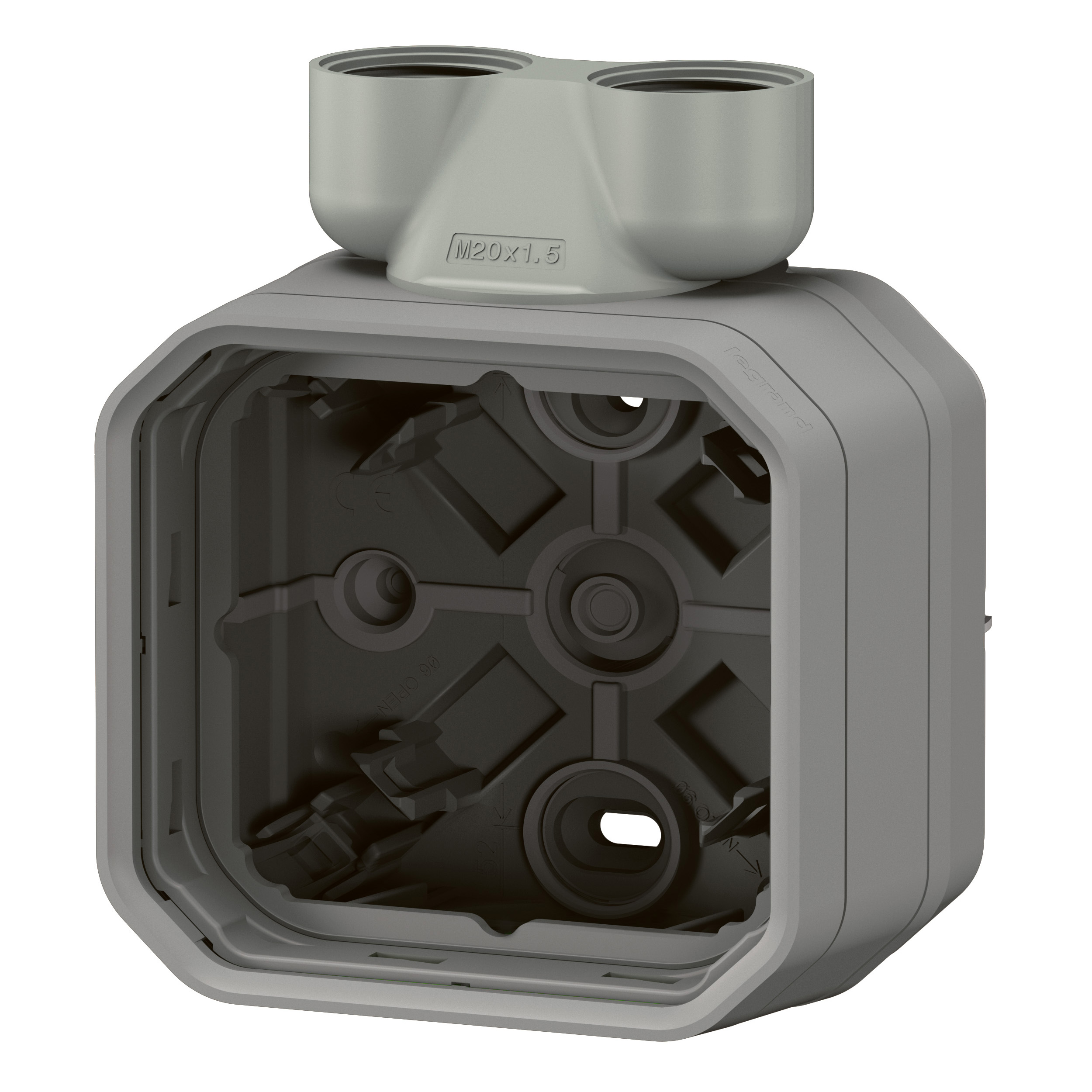 legrand Ytkapsling plexo 1g box cable gland 2e iso20 gr
