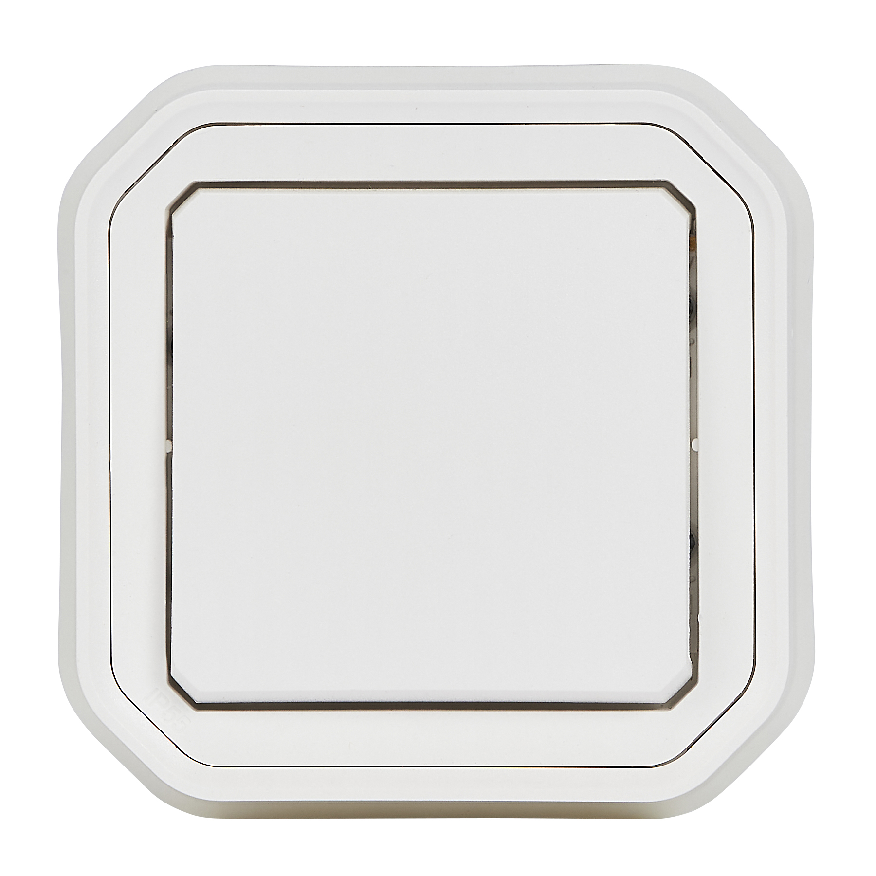 legrand Avbrytare plexo 1g-2w sw 10ax white flush claw