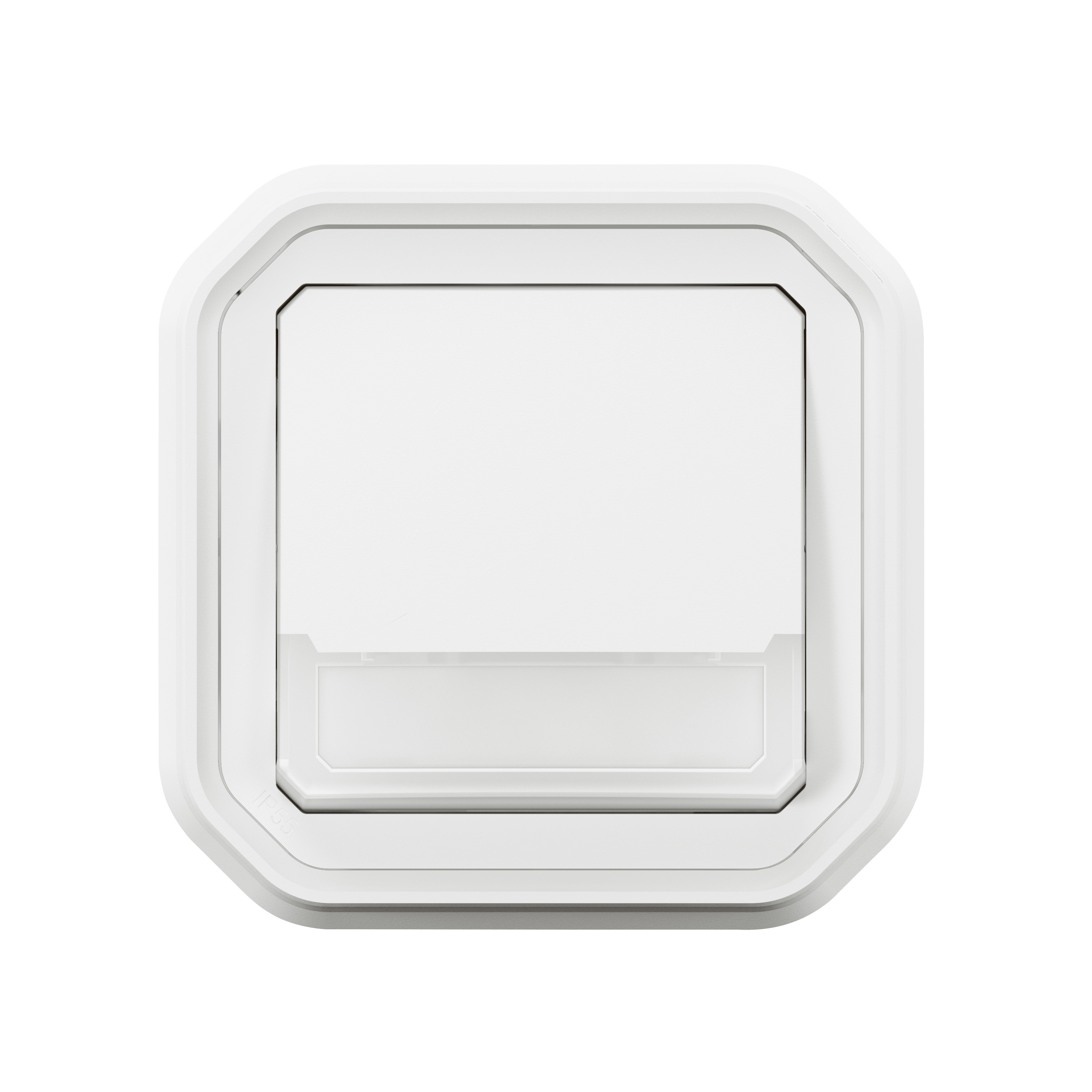 legrand Tryckknapp plexo push ch-over l-h loc whi flush