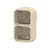 legrand Surface mount enclos plexo 2g box hor/vert beige