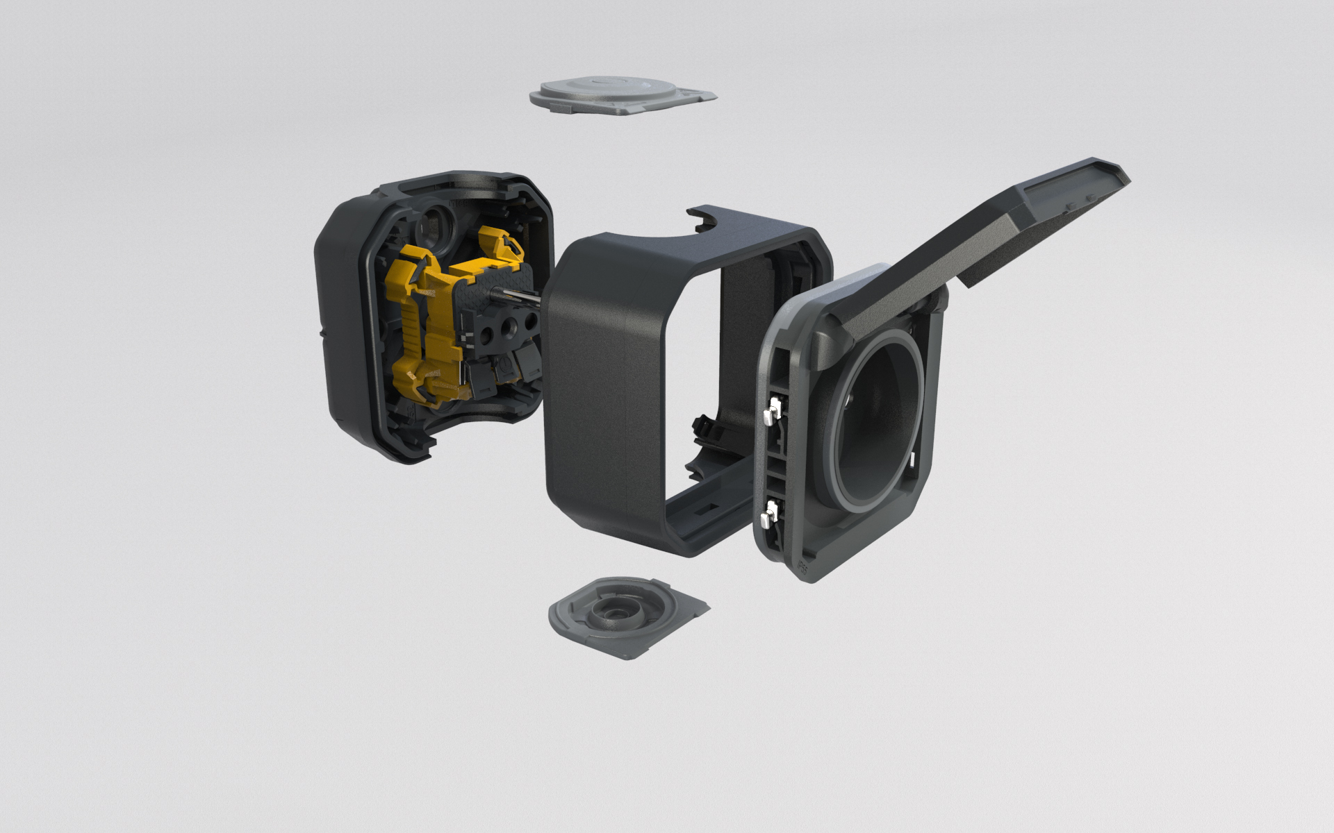 legrand Plexo pindpaigalduskarp 1-le seadmele ip55 antr.