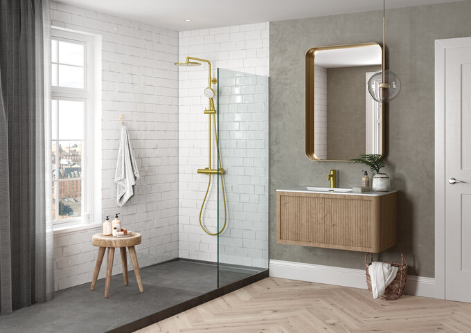 damixa Shower system damixa 56954.79 silhouet w.mixer