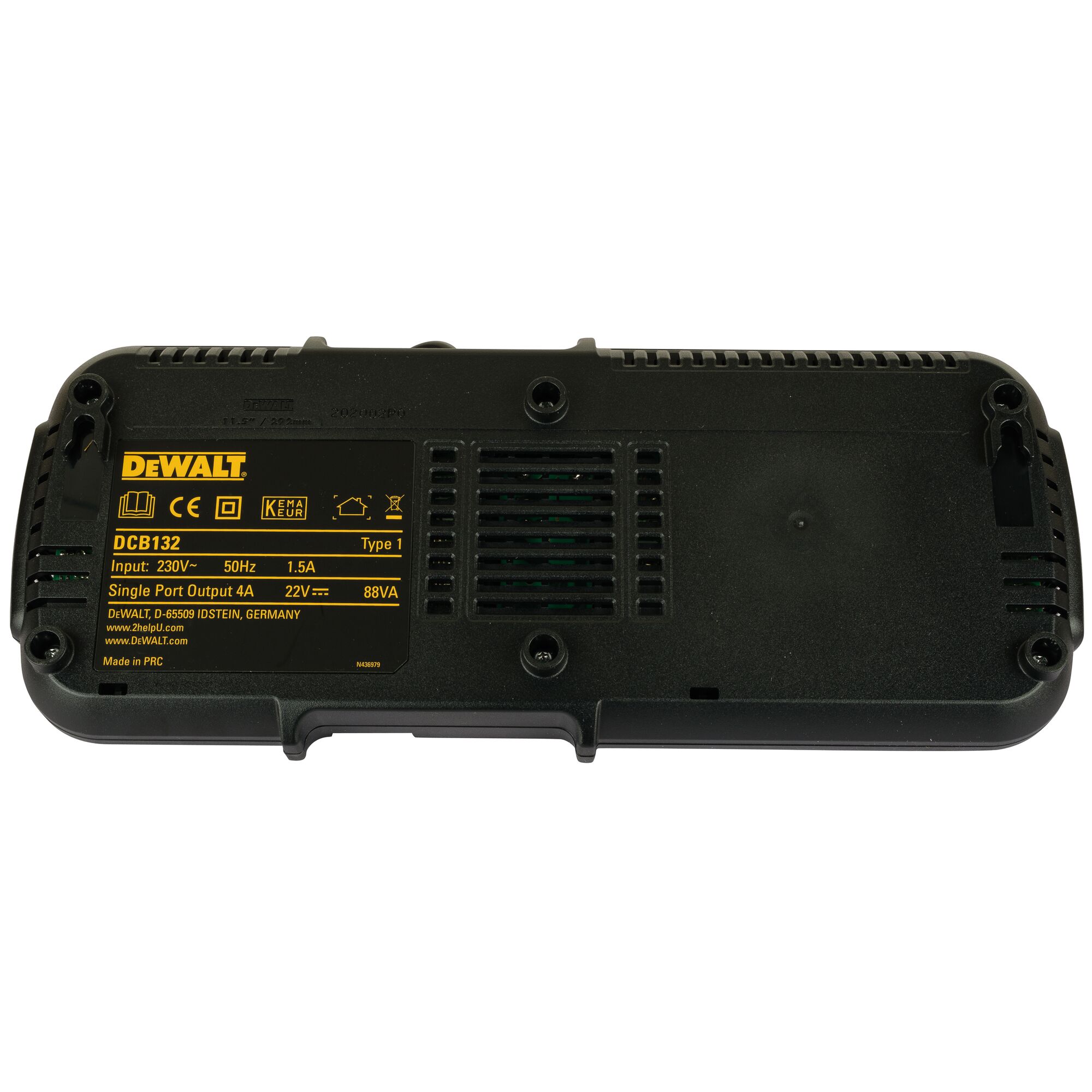 dewalt Kaksiporttilaturi dewalt 18v xr dcb132-qw