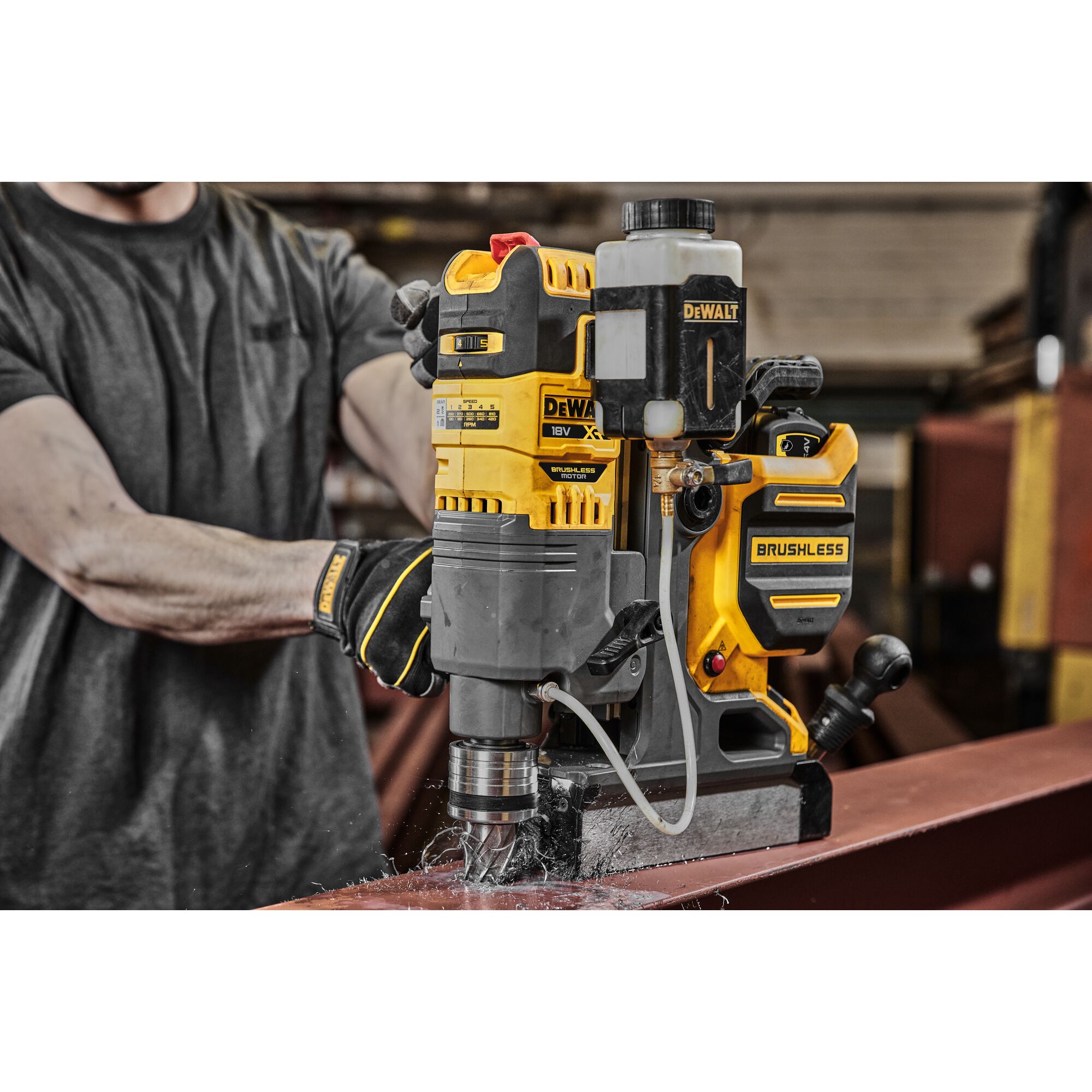 dewalt Mag drill press dewalt 18v xr