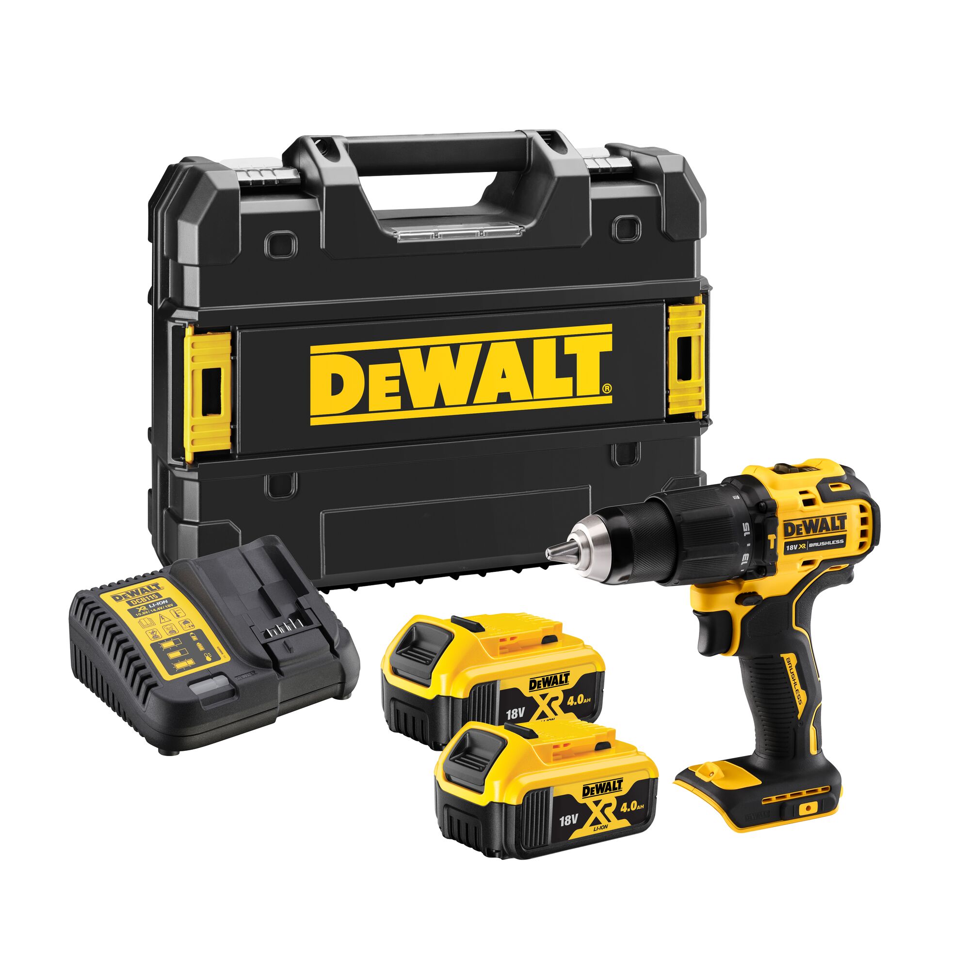 BORR OCH SKRUVDRAGARE DEWALT DCD709M2T 18V XR2X4,0AH TSTAK
