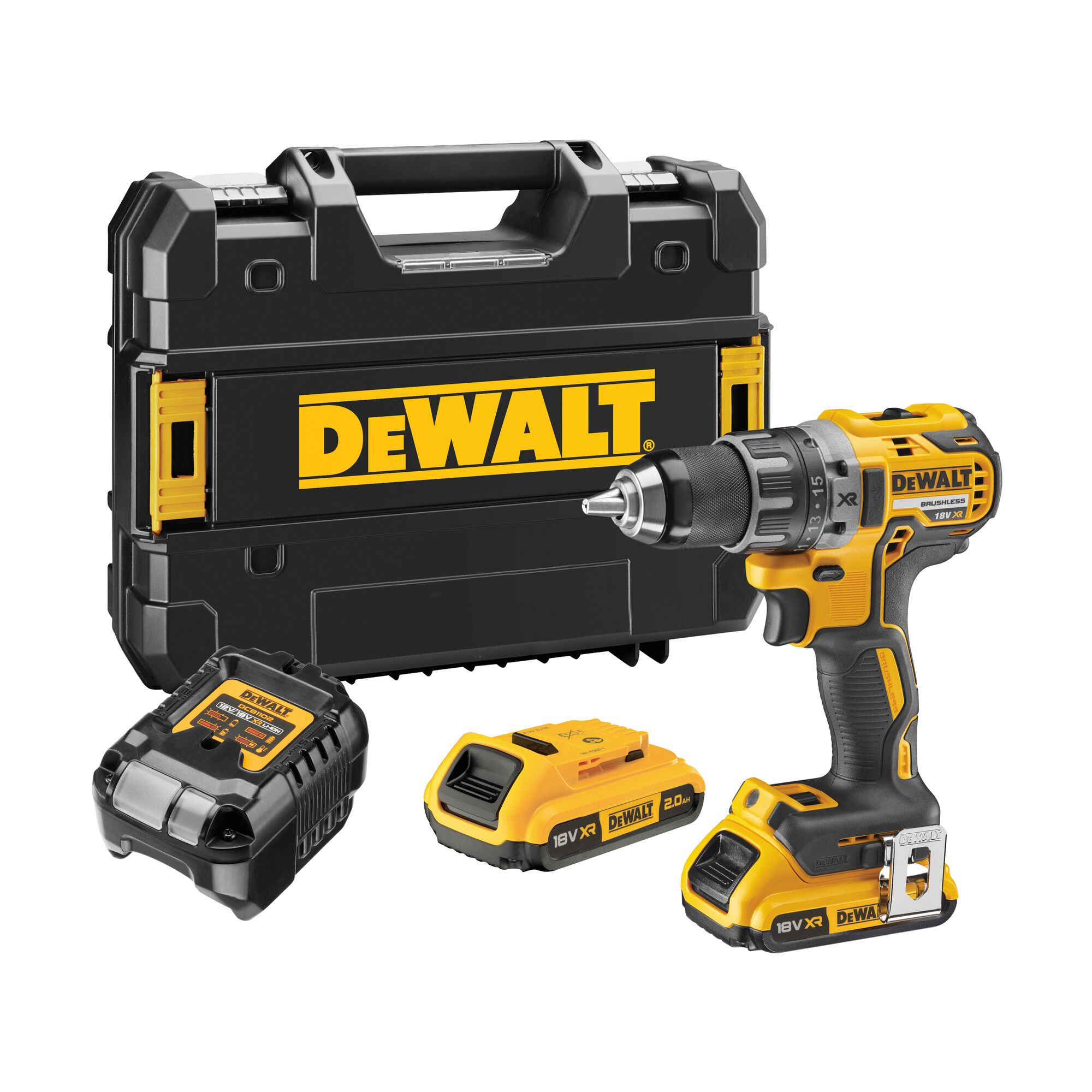 dewalt Akkuporakone dewalt dcd791d2 18v 2x5,0 ah