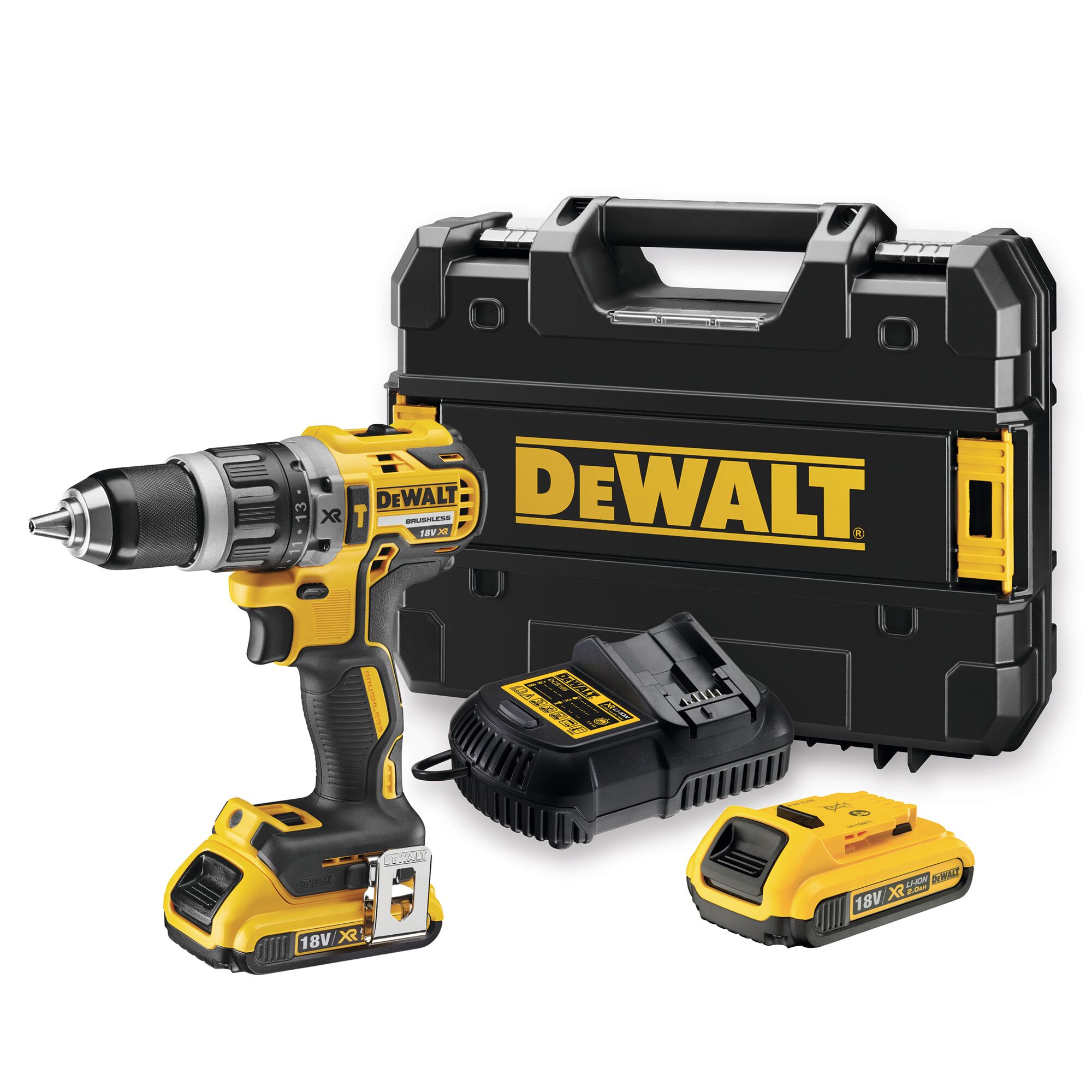 dewalt Slagborrmaskin dewalt dcd796d2 18v 2x2ah