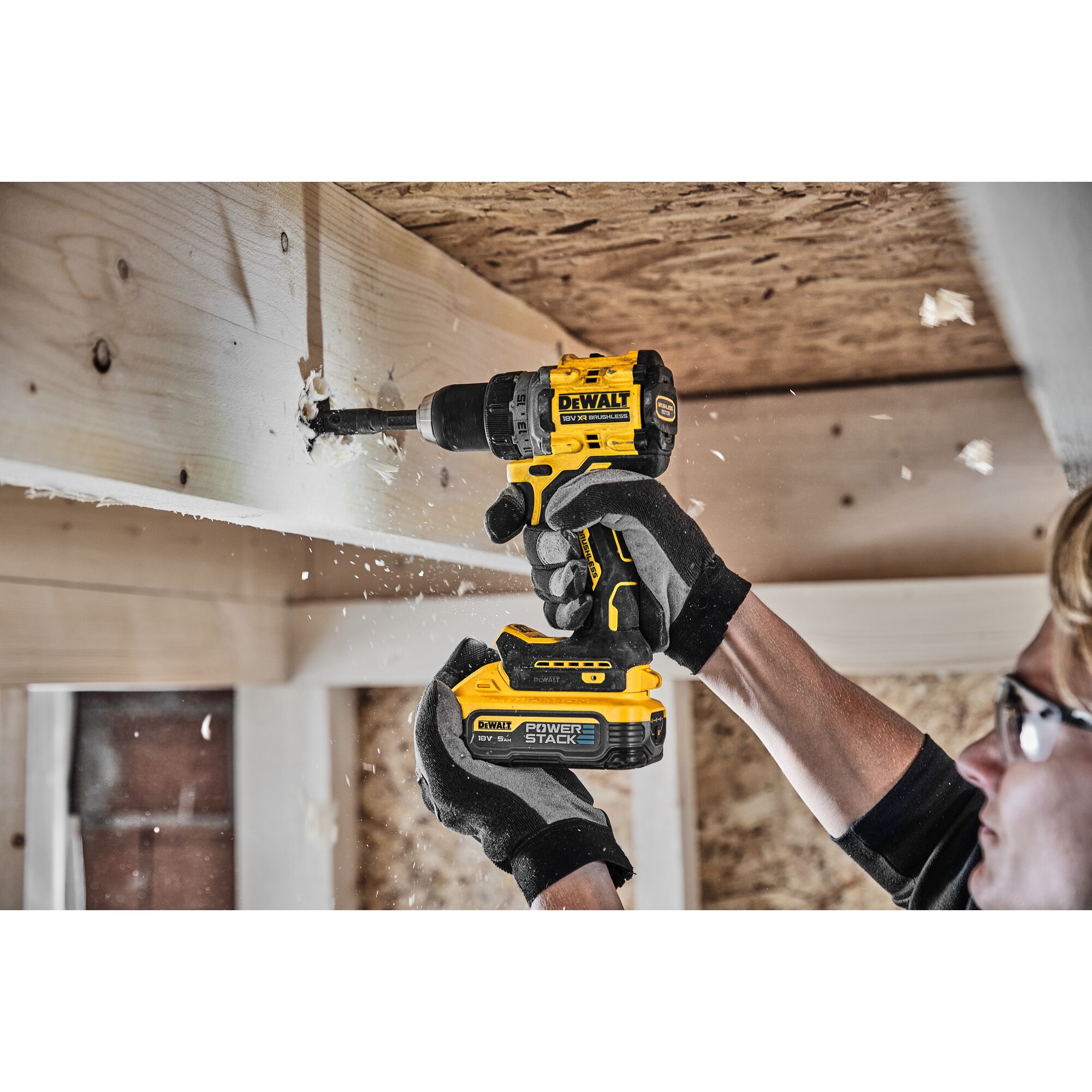 dewalt Akkuporakone dewalt dcd800h2t 18v powersta.  2x5ah