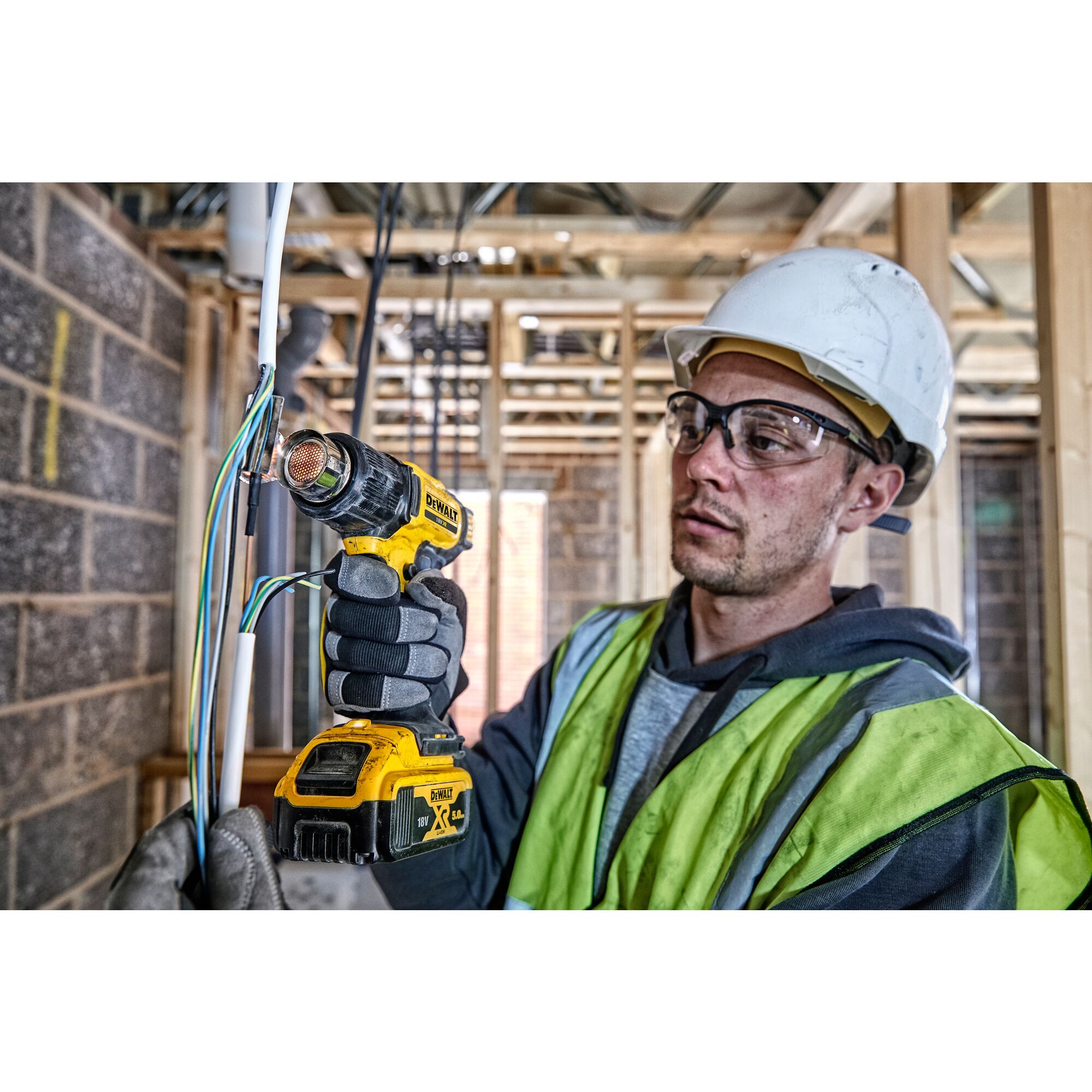 dewalt Värmepistol dewalt dce530n 18v xr