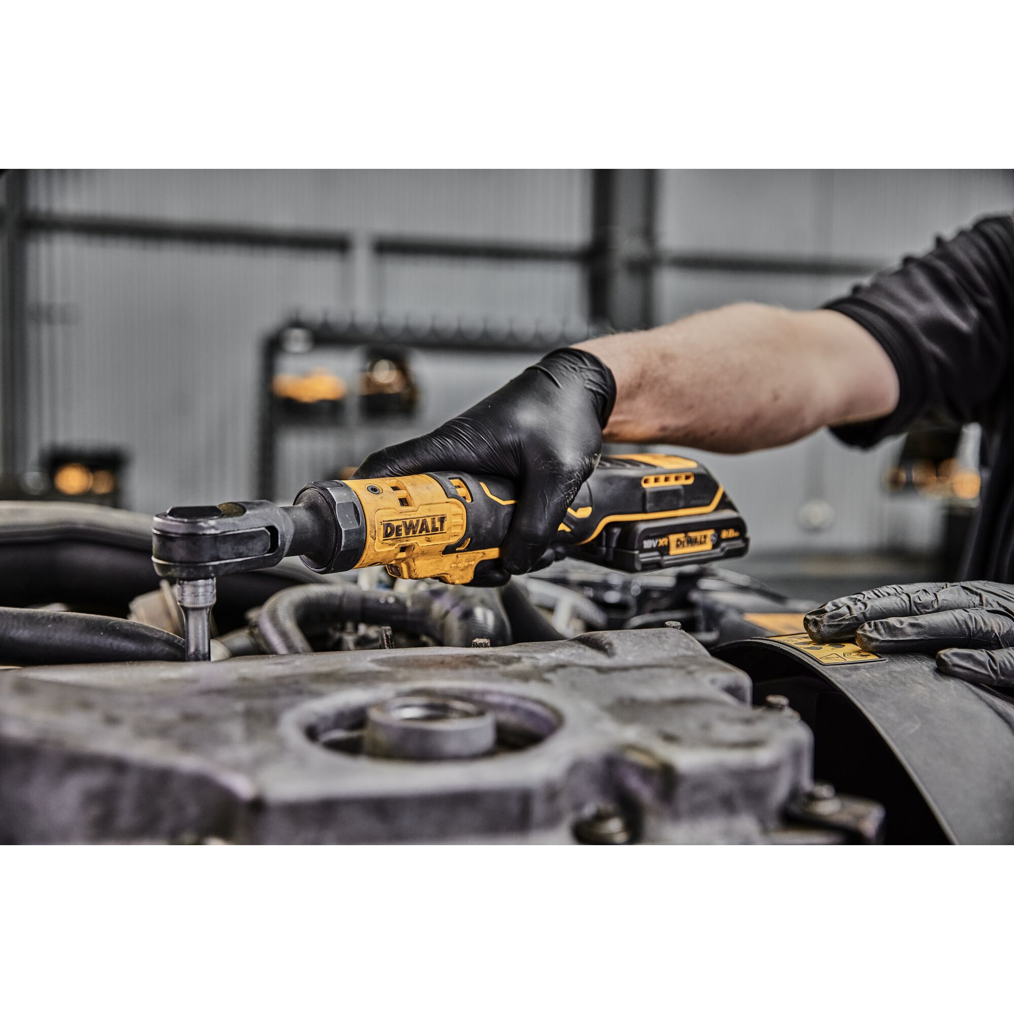 dewalt Spärrskaft dewalt 18v xr 3/8 solo