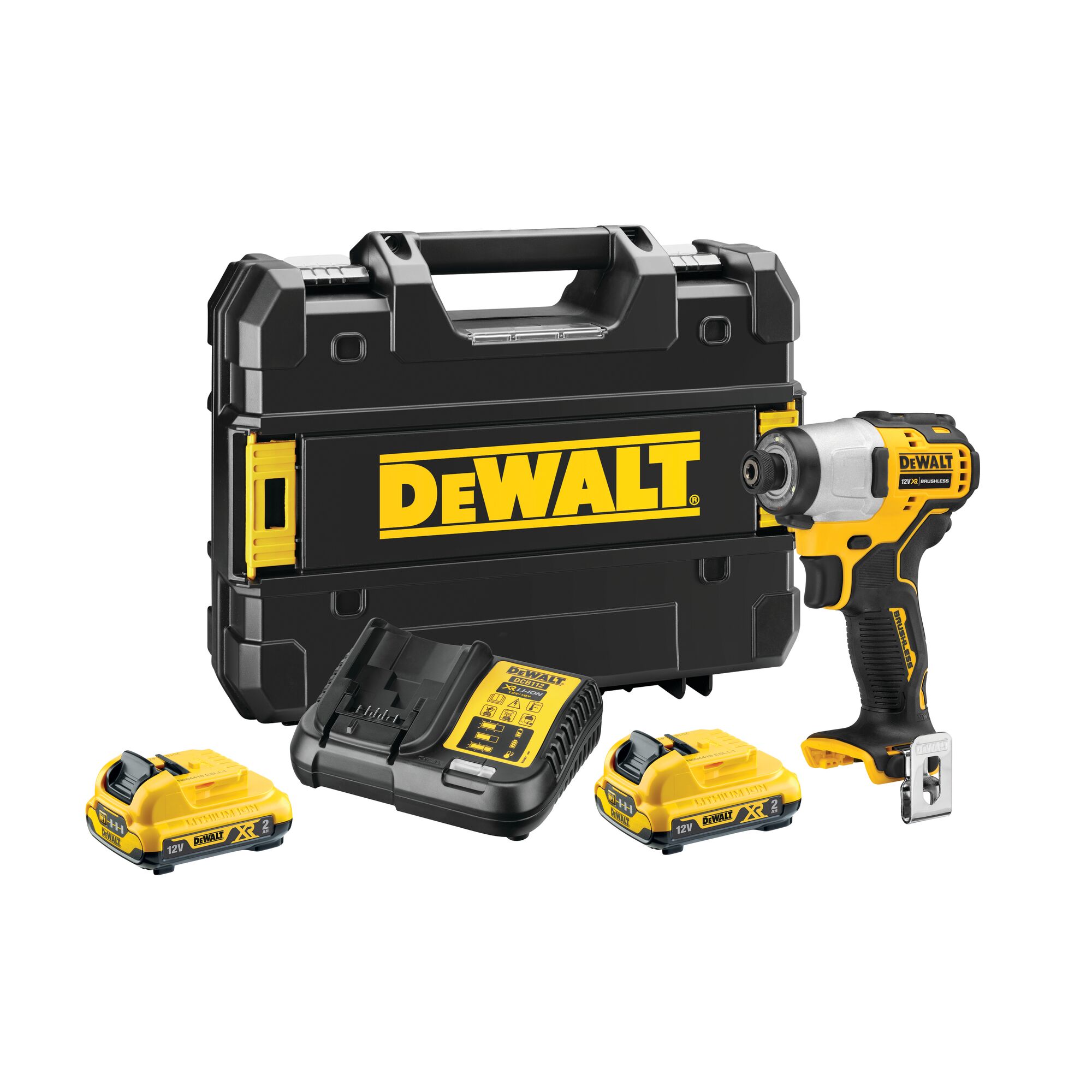 dewalt Akkuiskuruuvinväännin dewalt dcf801d2 12v xr 2x2,0ah