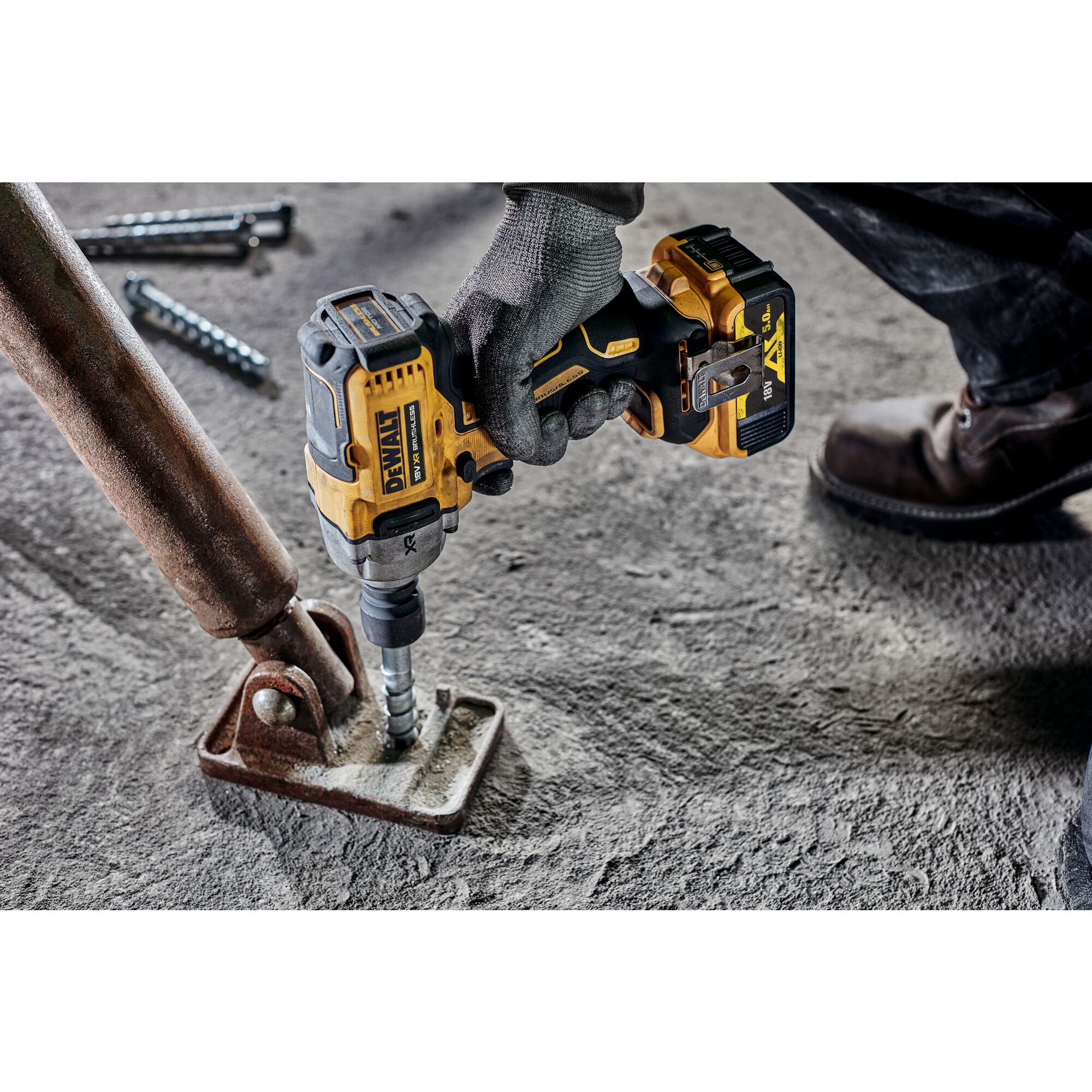 dewalt Mutterdragare dewalt 18v xr 1/2 812nm 2x5,0ah